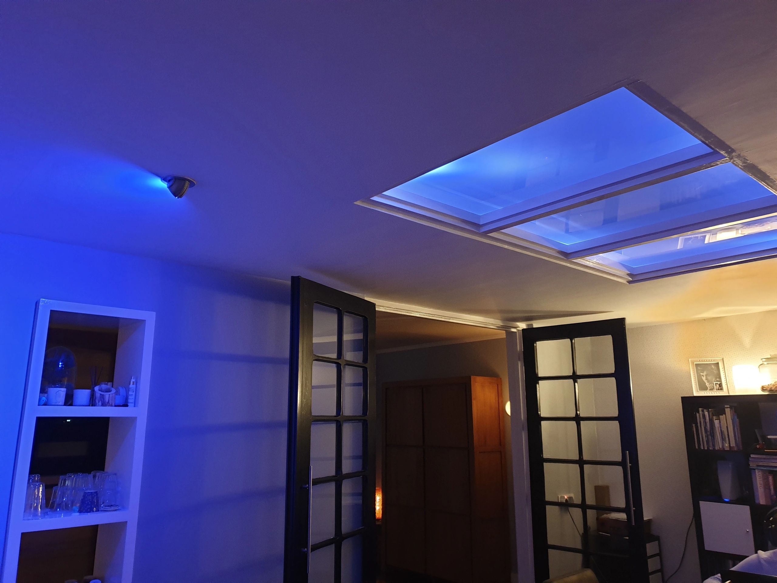 RGBWW LED spot met afstandsbediening 4W MR16 fitting 1 tot 4 spots