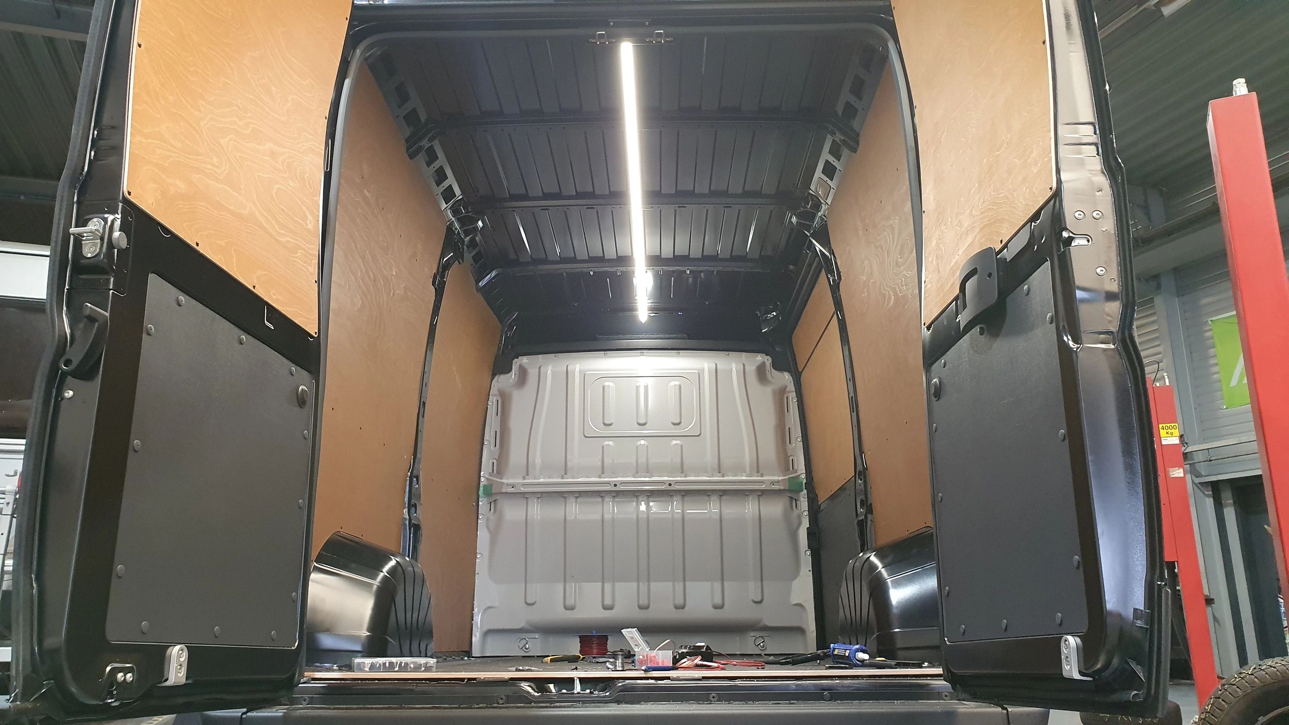 Led strip profiel breed opbouw laag 3 meter