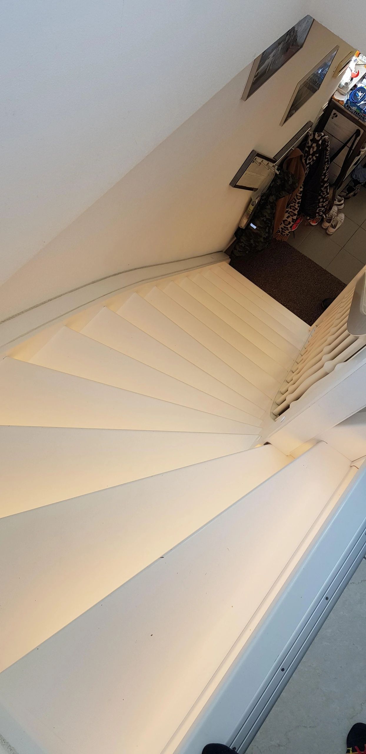 Trapverlichting Led strip Warm Wit 130 CM – Complete set inclusief profiel