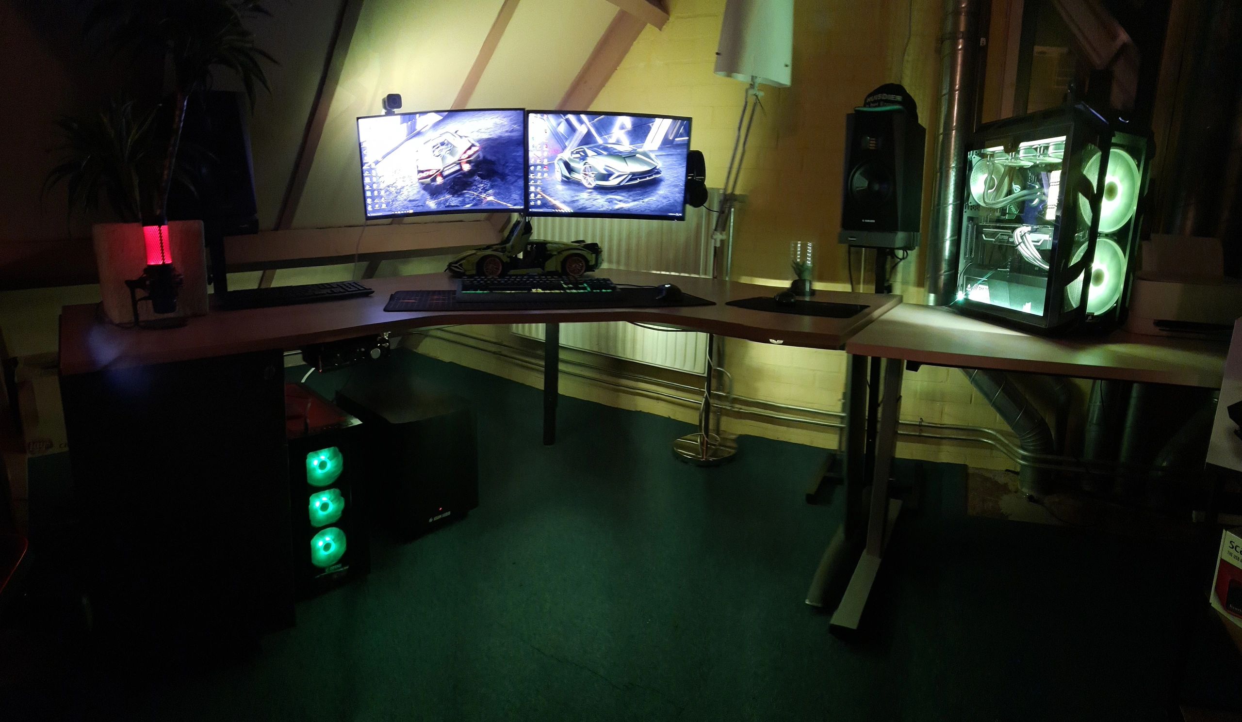 PC led strip set 3 meter RGB Premium