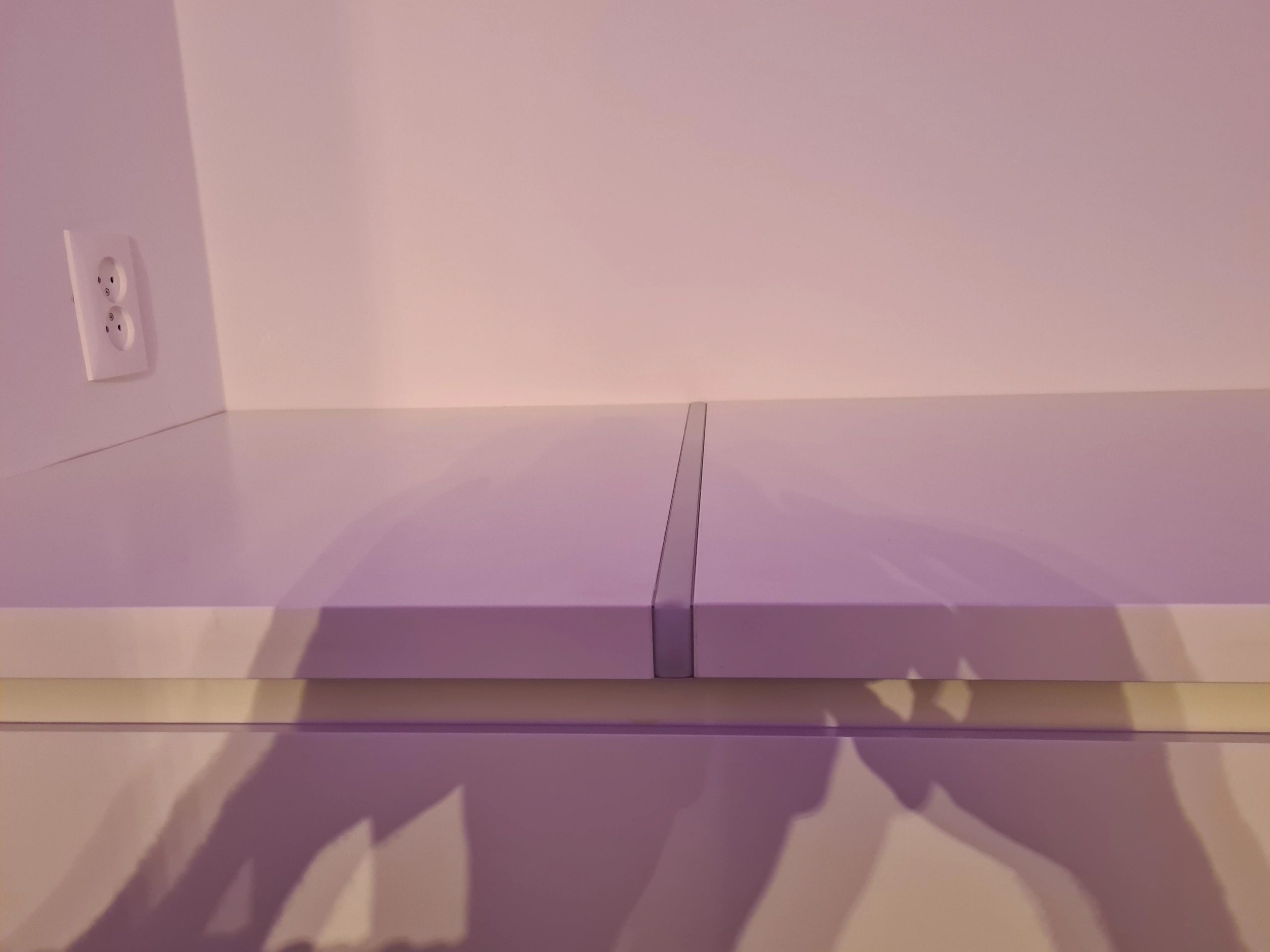 Ledstrip profiel opbouw Hoog model - compleet inclusief afdekkap 2 meter 15 mm