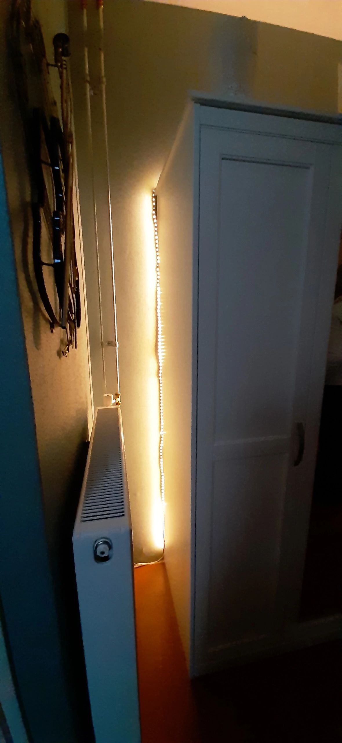 Led strip op batterij Warm wit, Helder wit of Koud wit complete set 5 meter