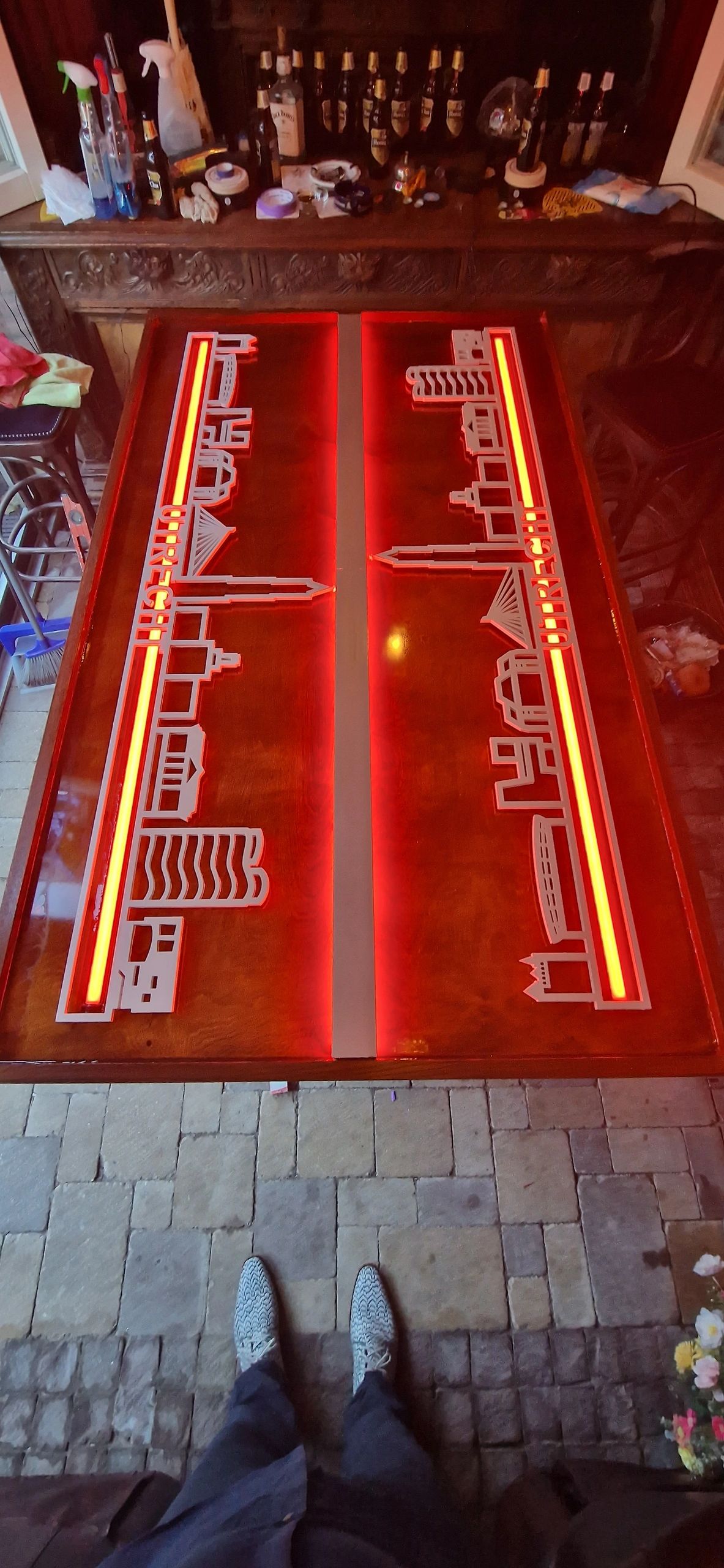 4 meter RGB led strip COB met 810 leds p/m - complete set