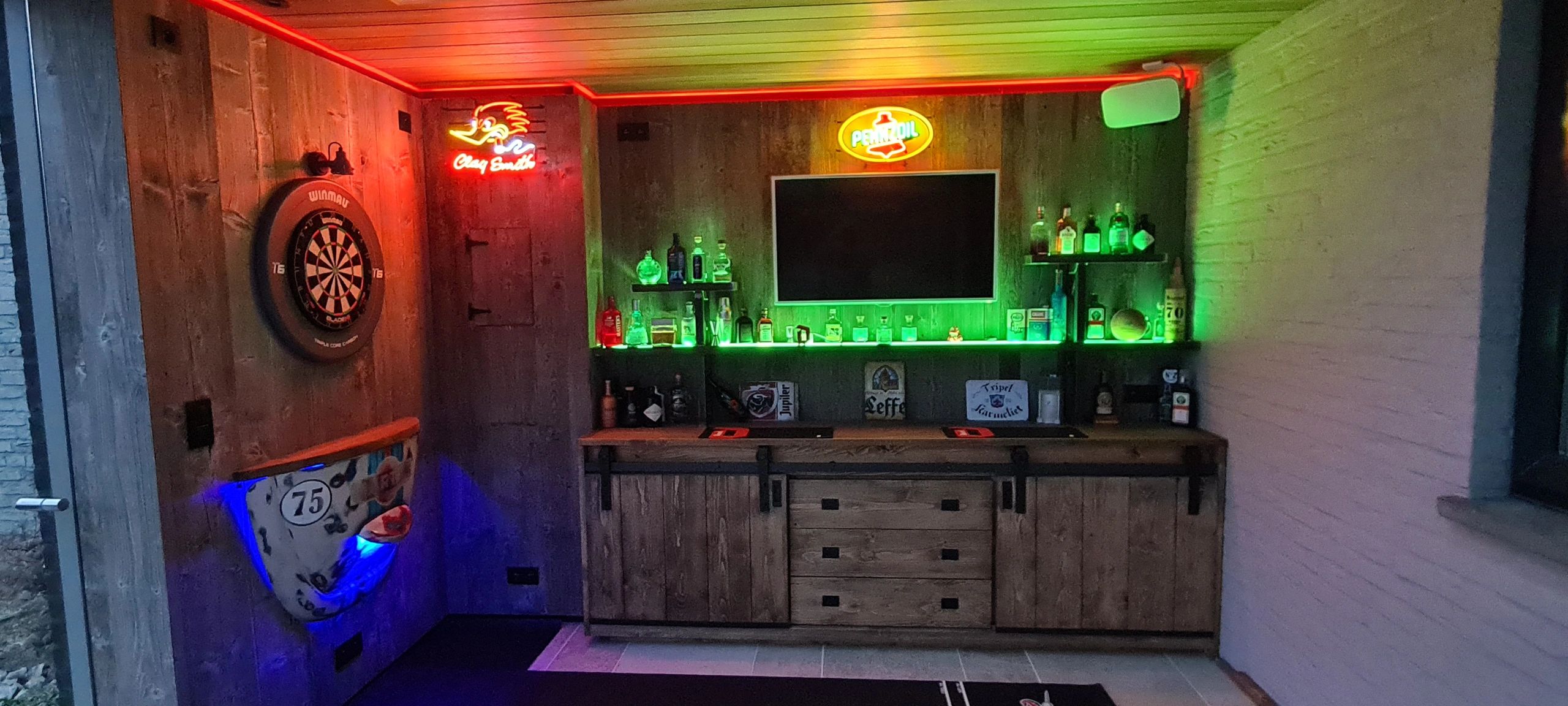 4 meter RGBWW led strip Pro met 384 leds - losse strip