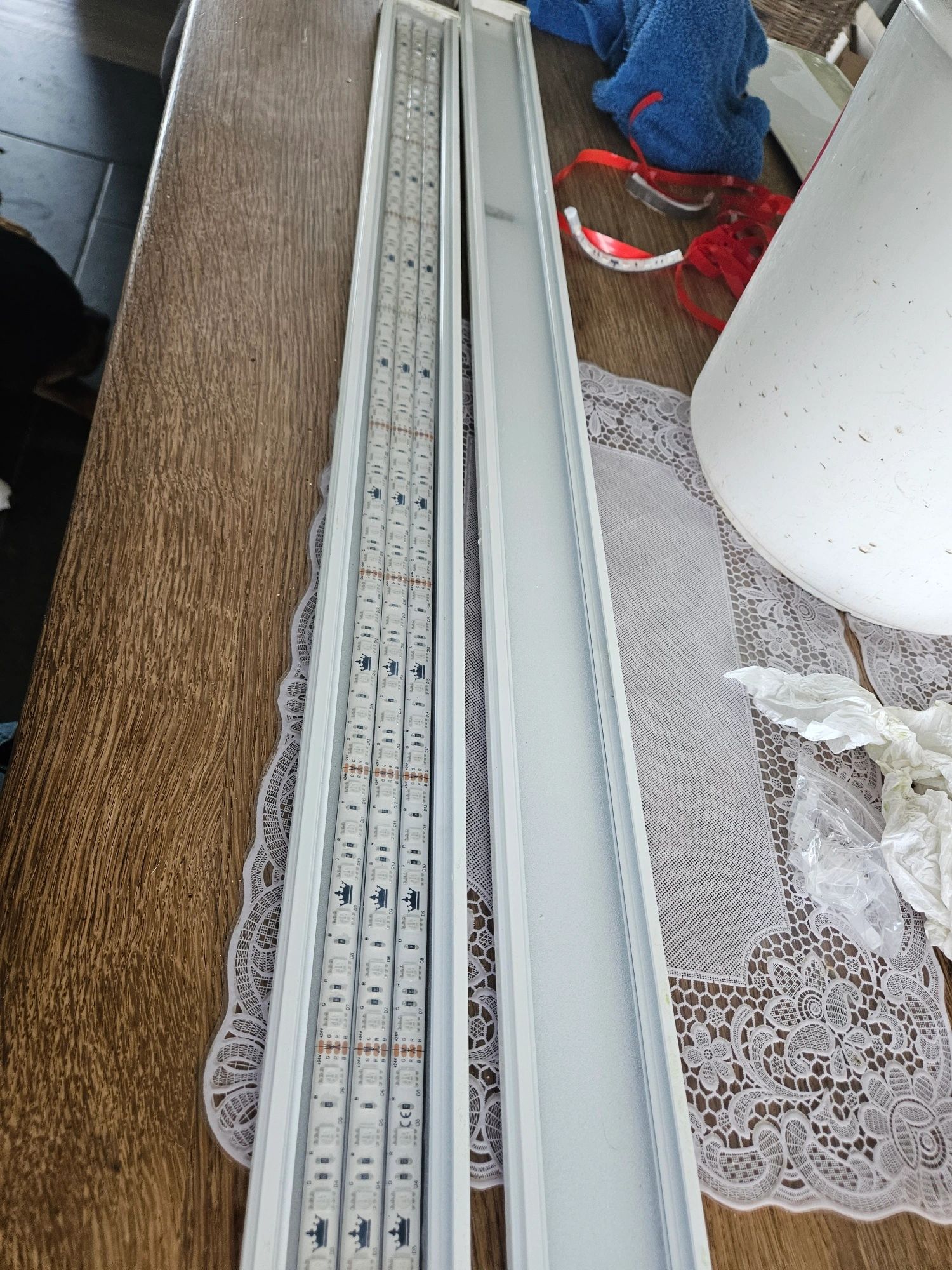 3 x RGB led strip: 200 - 250 cm complete set