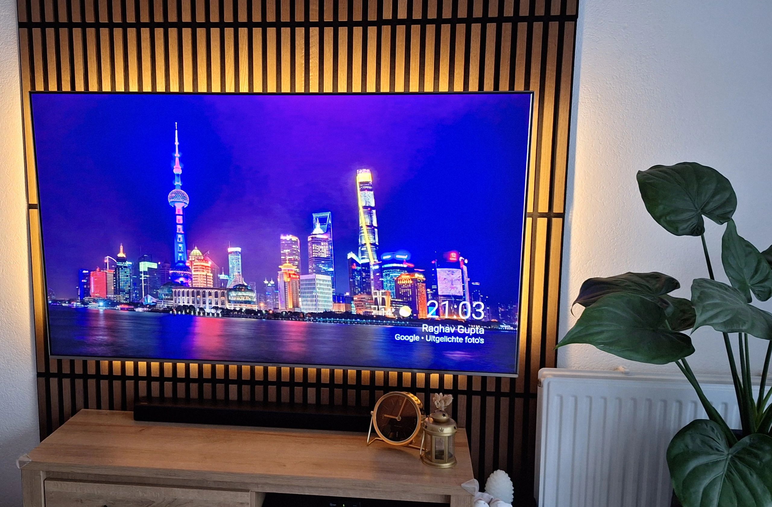 TV backlight set met 4 RGBWW ledstrips voor TV’s 40-50 inch