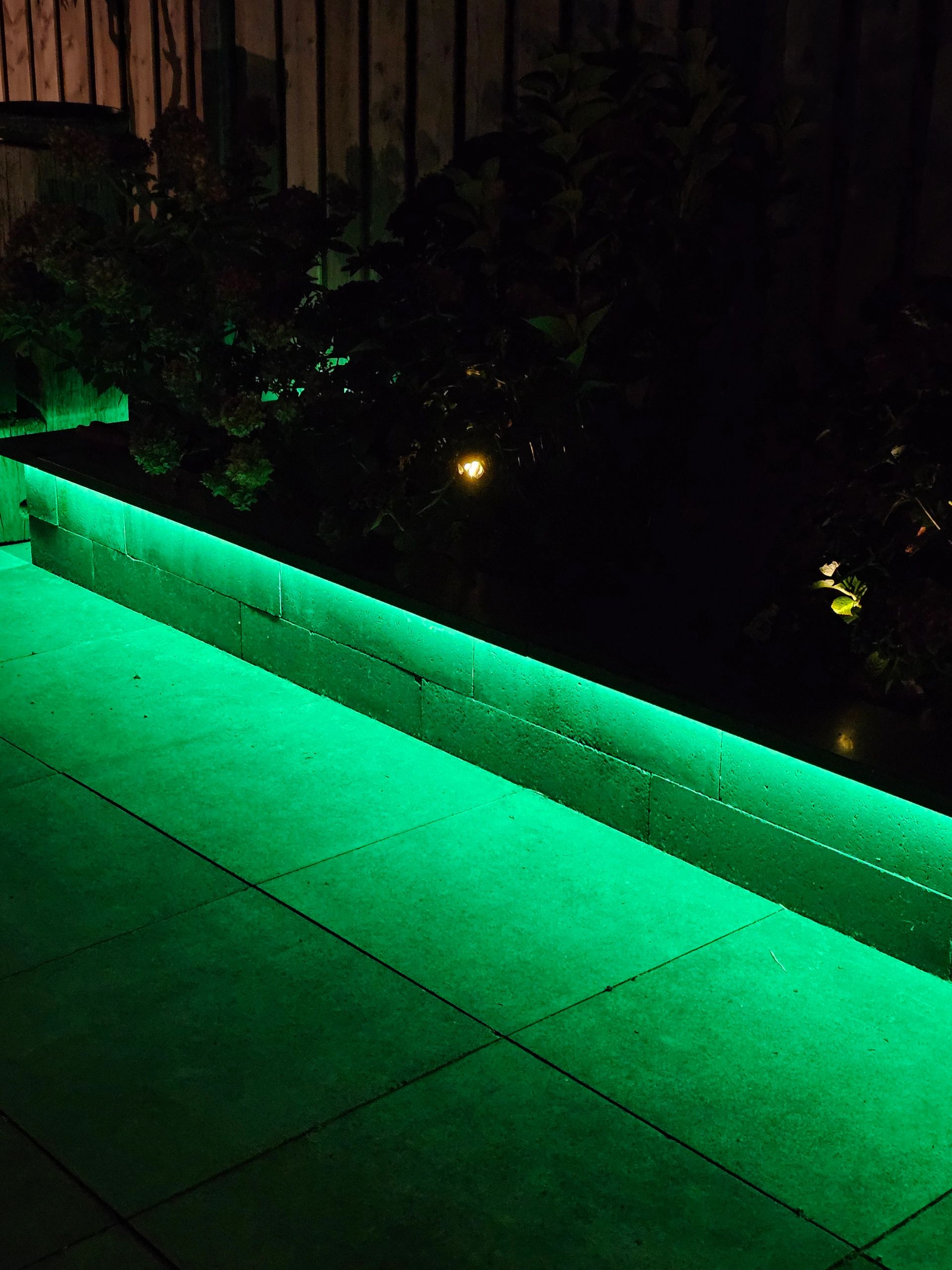 18 meter RGBW led strip voor buiten complete set