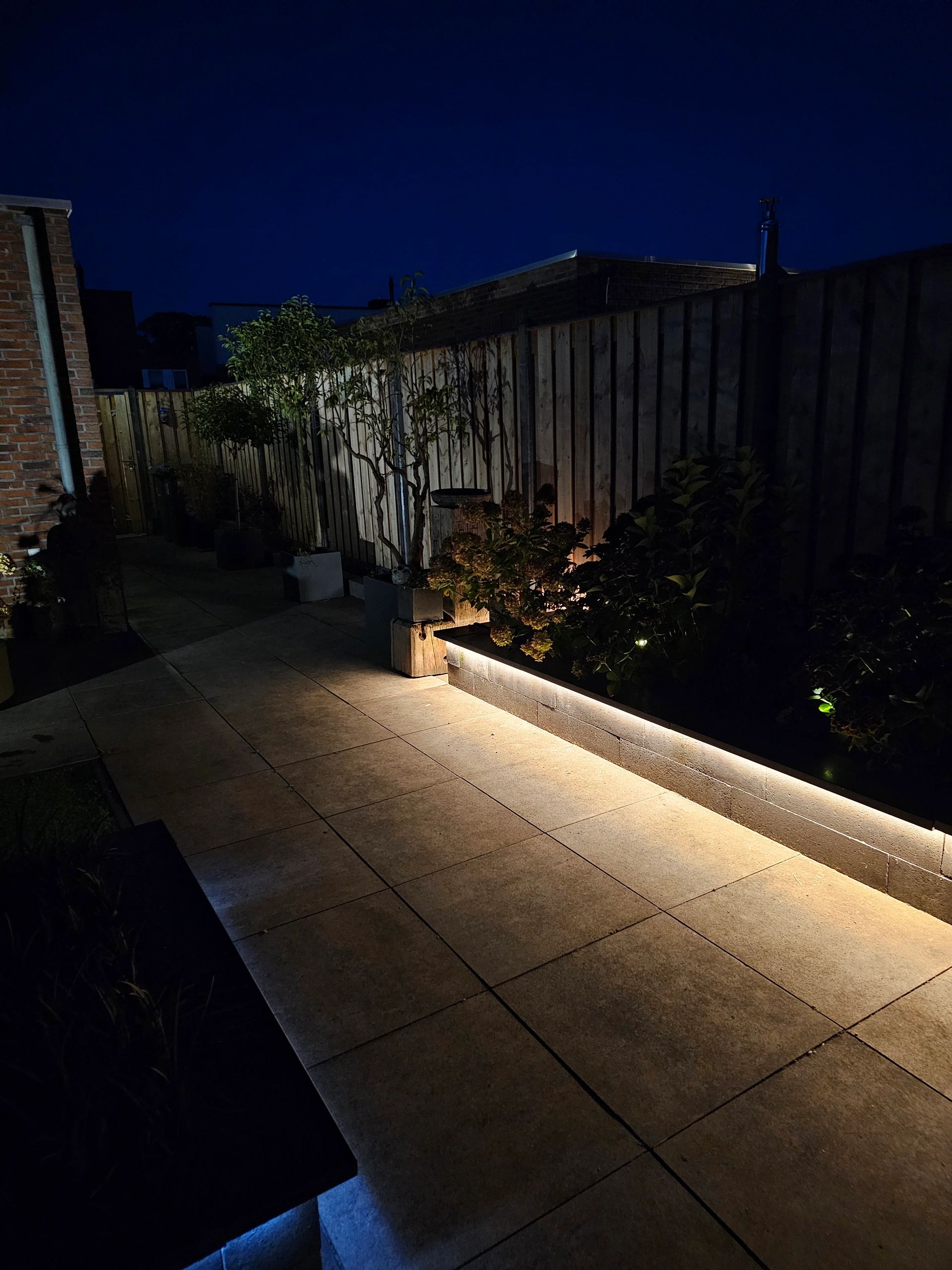 18 meter RGBW led strip voor buiten complete set