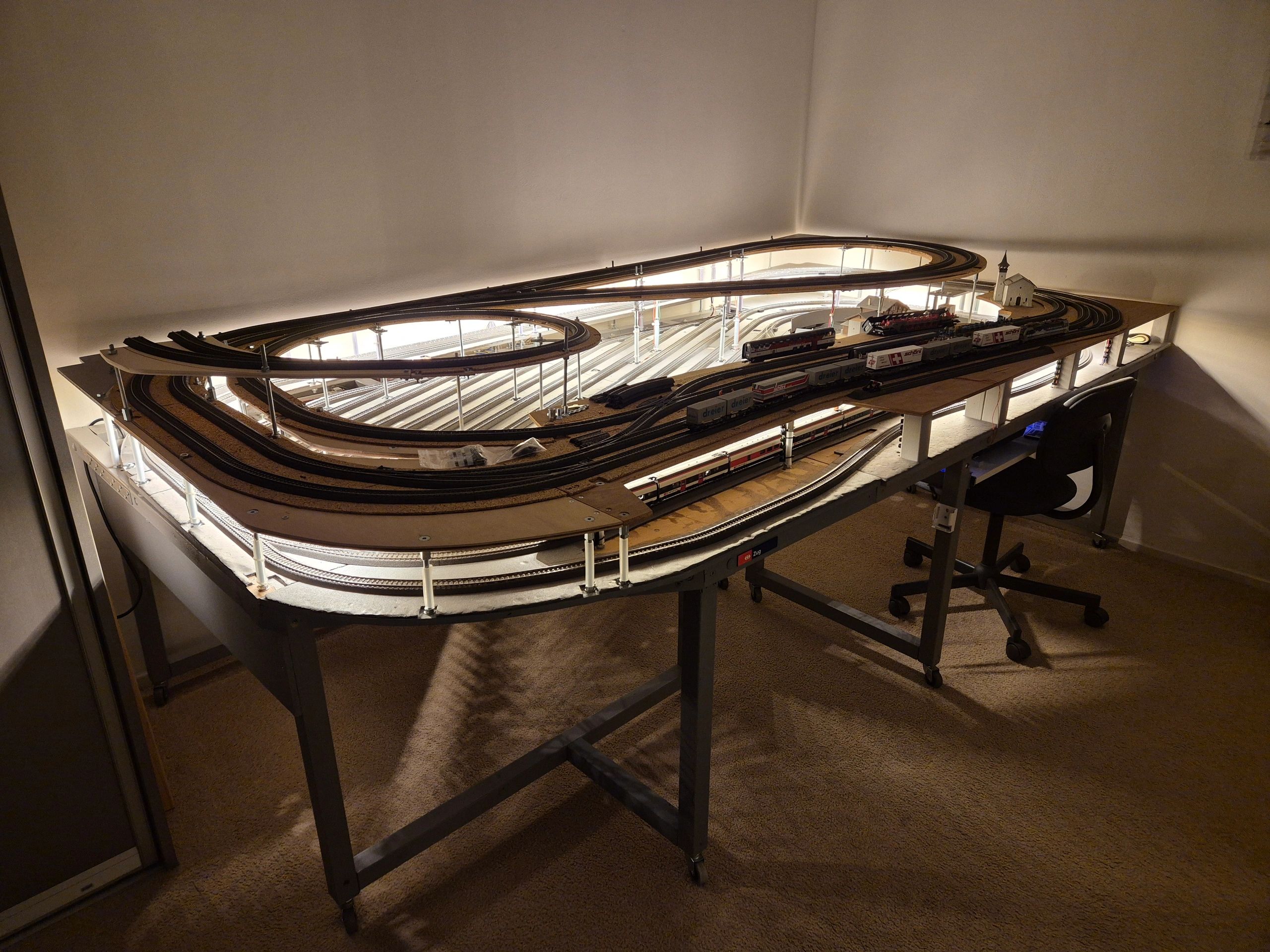 Luxe draadloze dimmer 4-zone RF