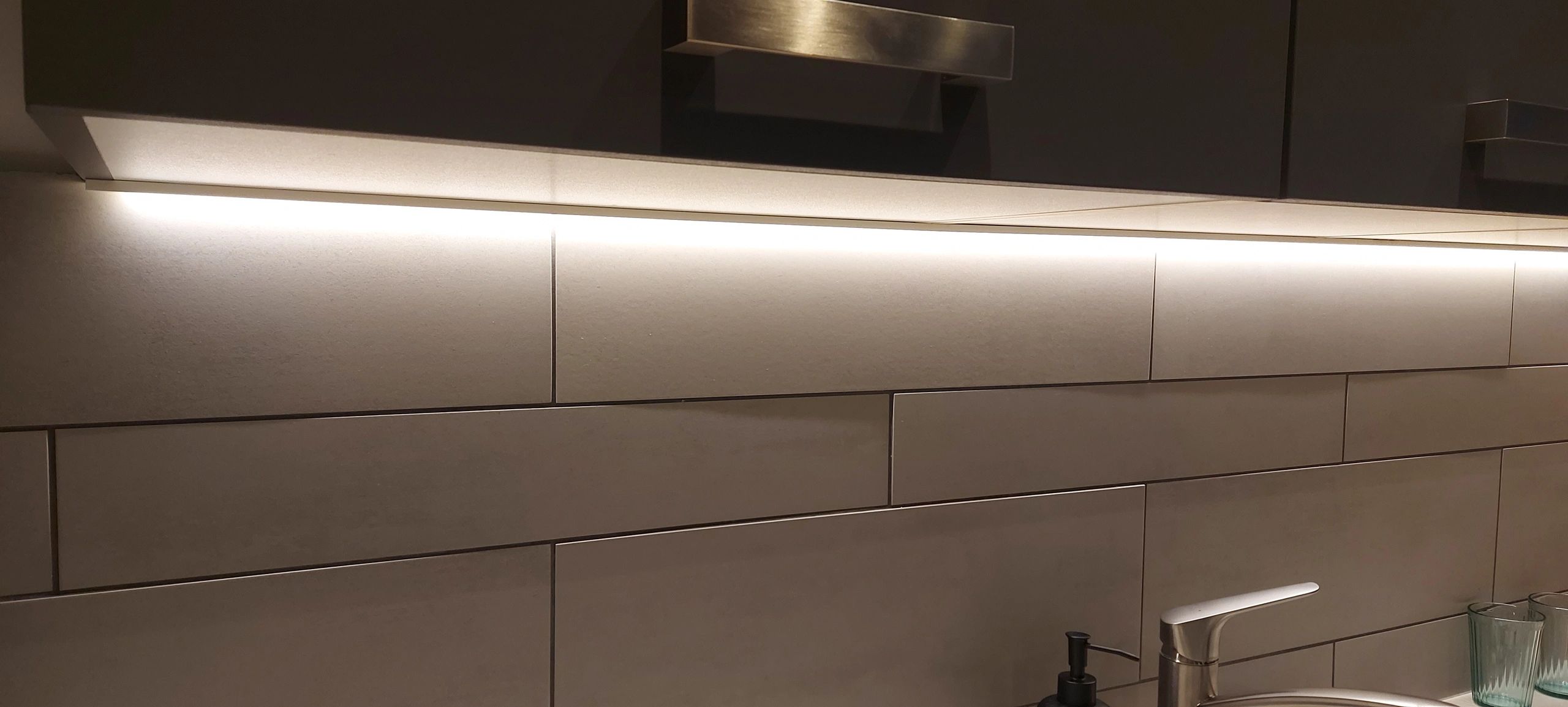 10 meter Warm Wit led strip COB met 600 leds per meter - complete set