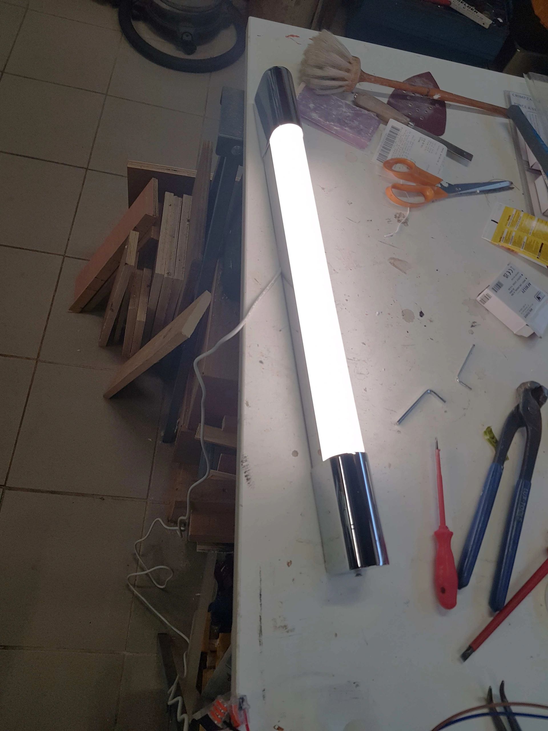 Led strip COB Helder Wit - 4 meter - losse strip met 600 leds per meter