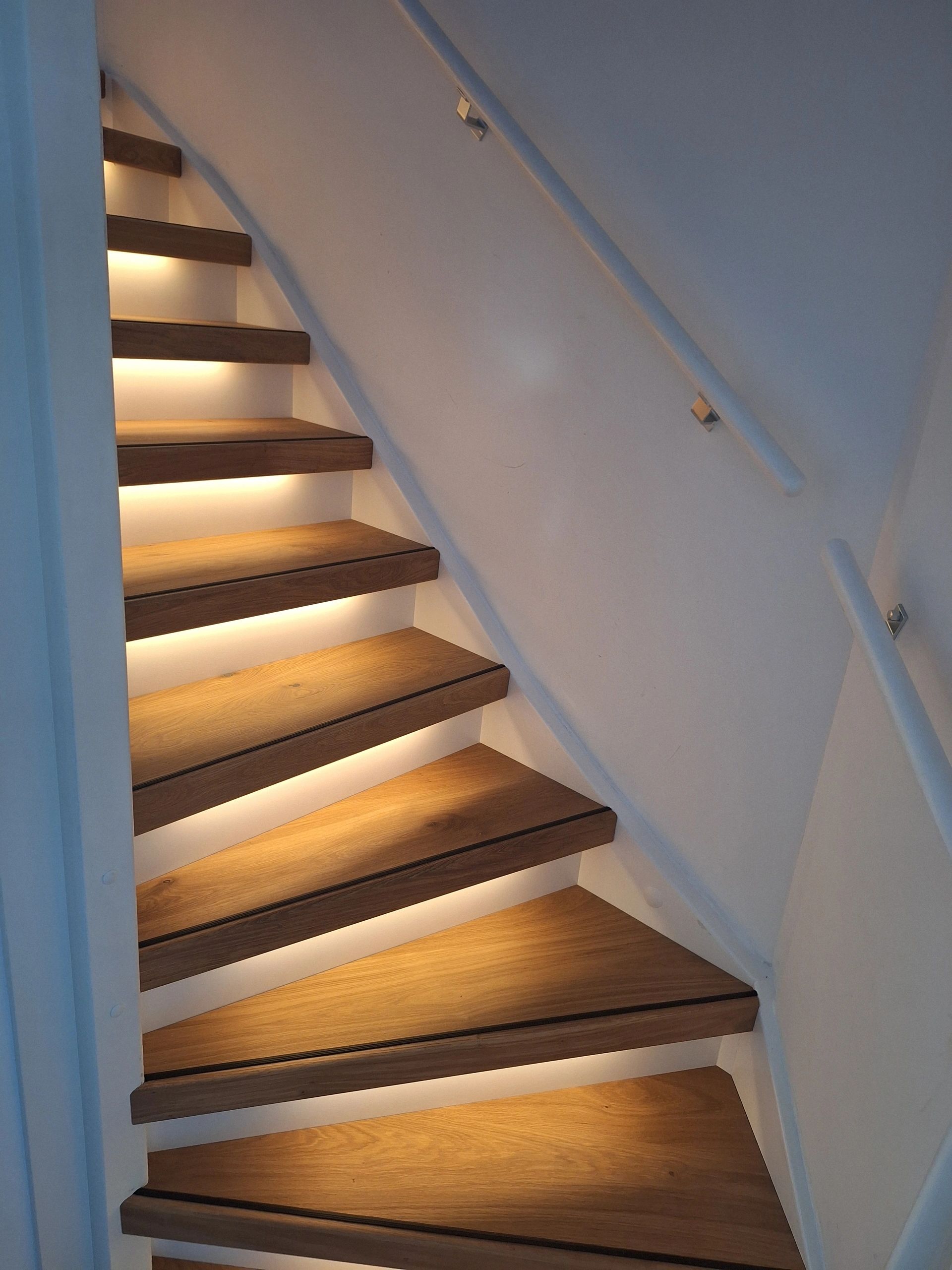 Trapverlichting COB led strip Warm Wit complete set 50 CM