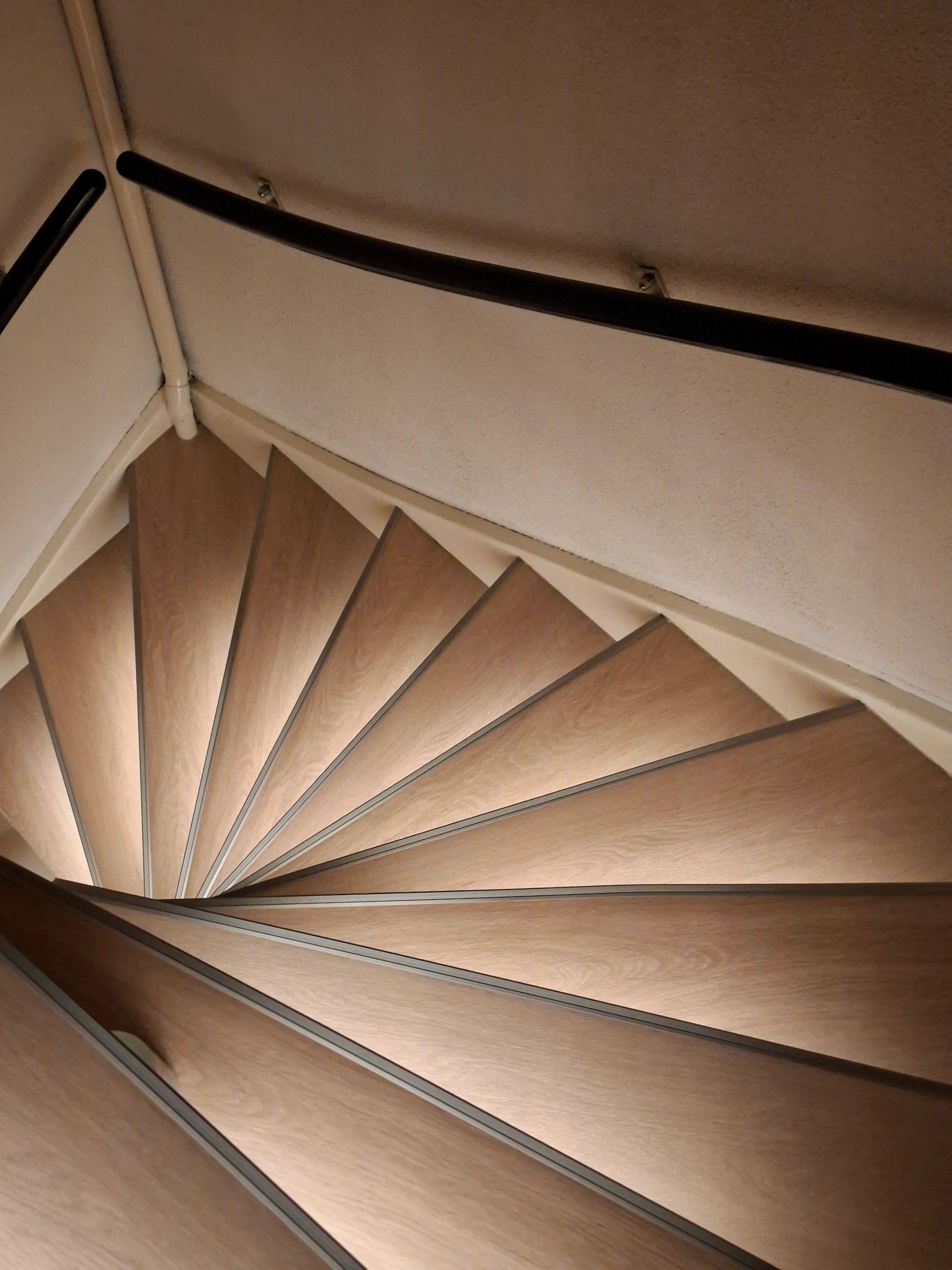 Dynamische trapverlichting set Premium 50 cm met profiel