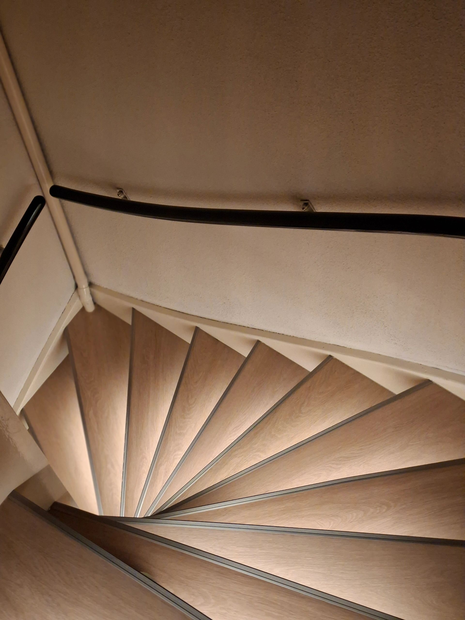 Dynamische trapverlichting set Premium 50 cm met profiel