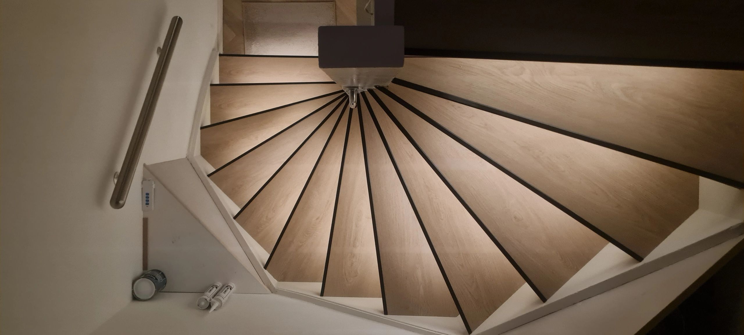 Dynamische trapverlichting set Premium 50 cm