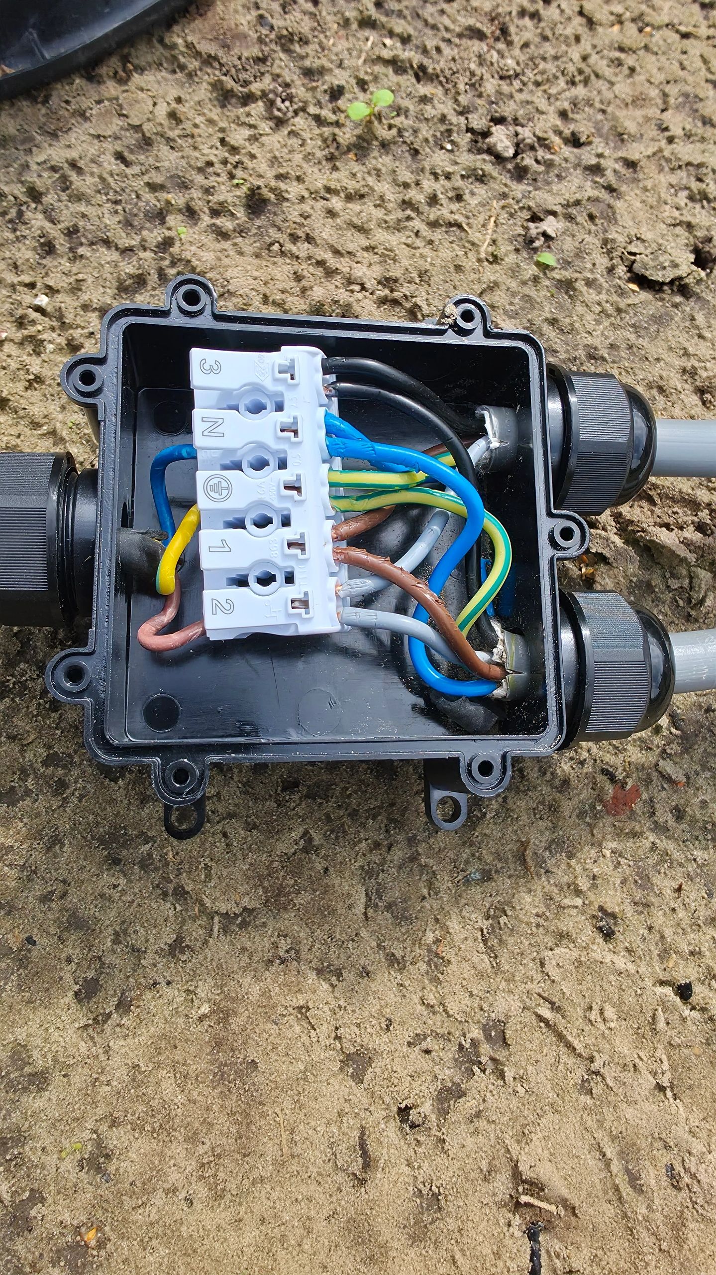 Waterdichte lasdoos IP68 3-weg Y-stuk - Voordeelset van 3