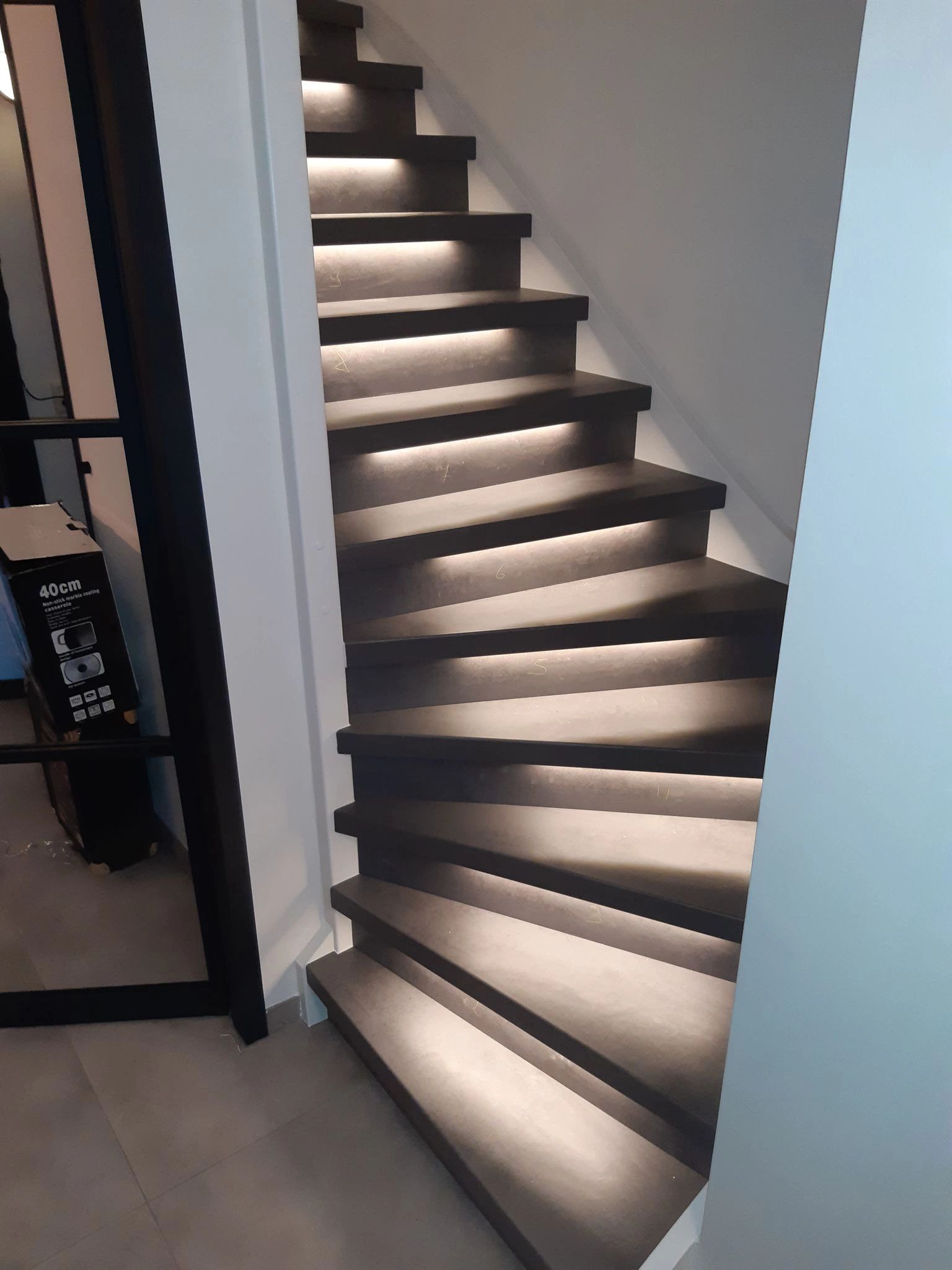 Trapverlichting Led strip Warm Wit complete set 50 CM