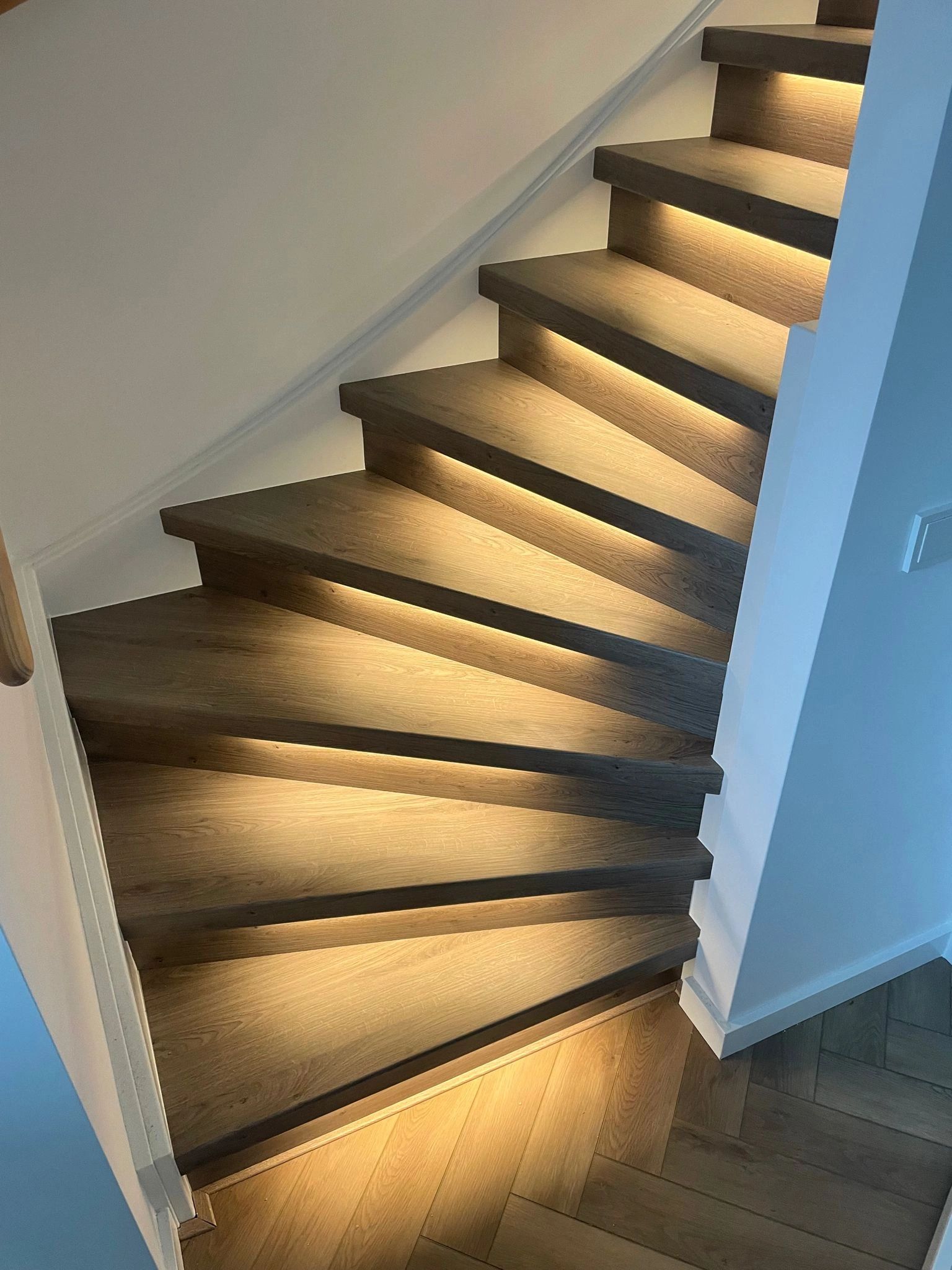 Trapverlichting Led strip Warm Wit complete set 50 CM