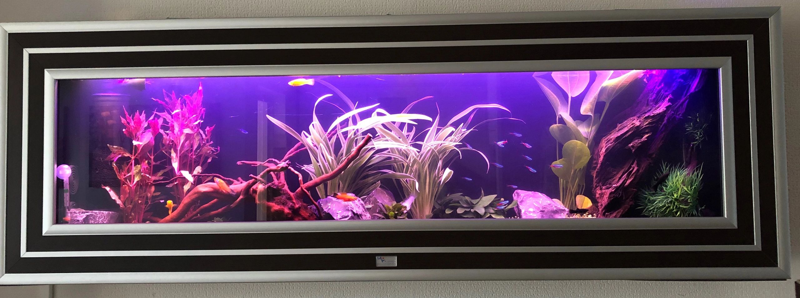 2 t/m 2,5 meter WARM WIT complete set aquarium led strip