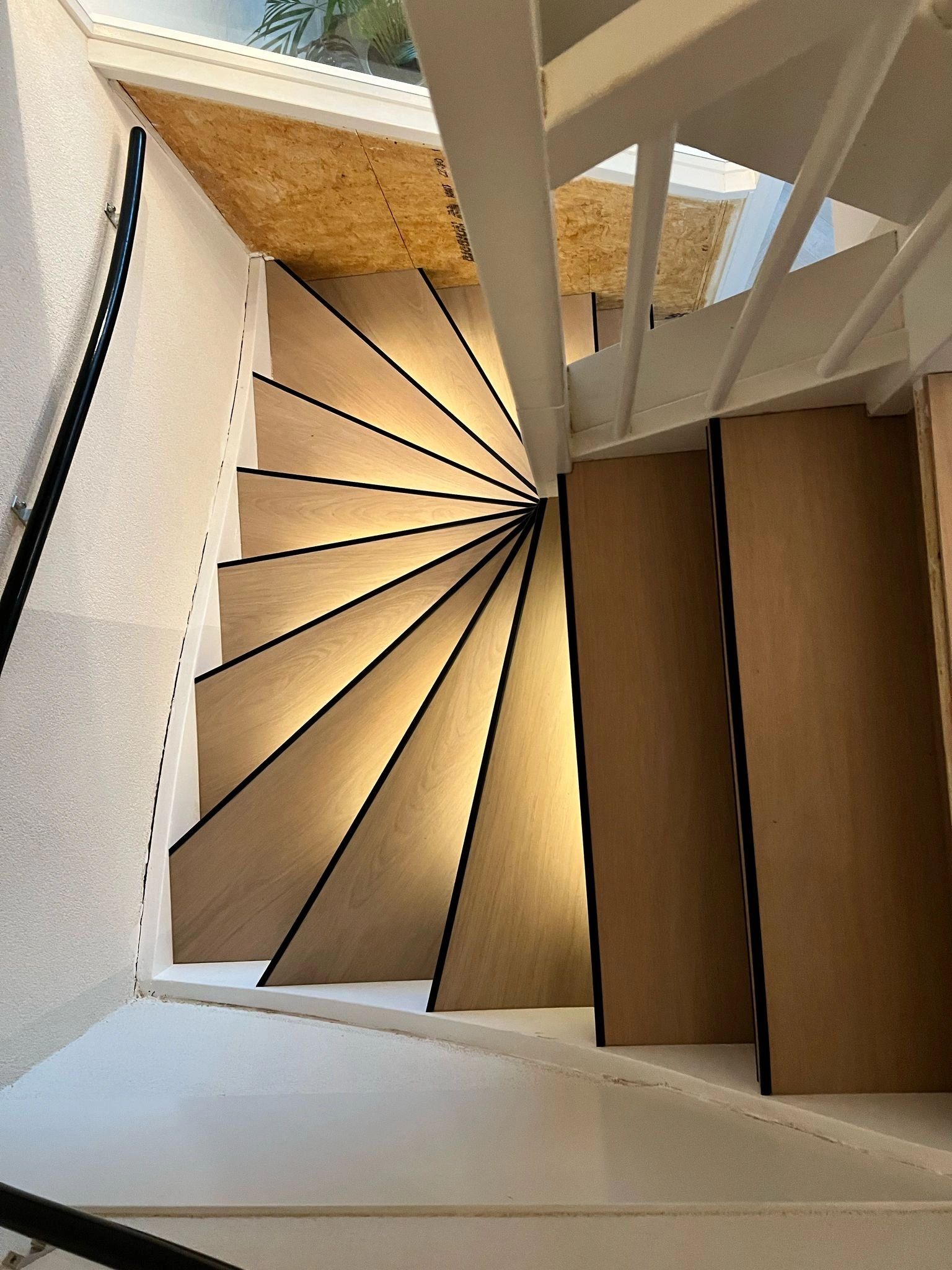 Trapverlichting Led strip Warm Wit complete set 50 CM