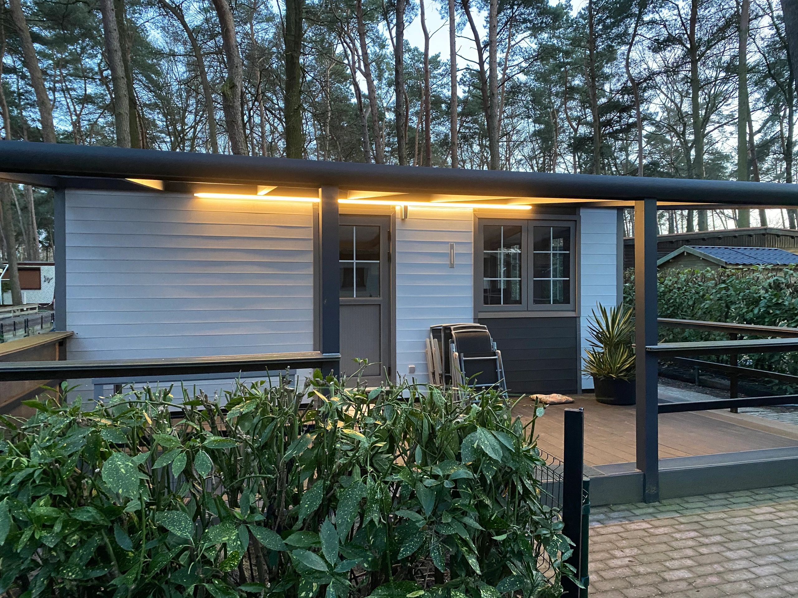 Ledstrip profiel hoek Basic line - compleet inclusief afdekkap 4 meter