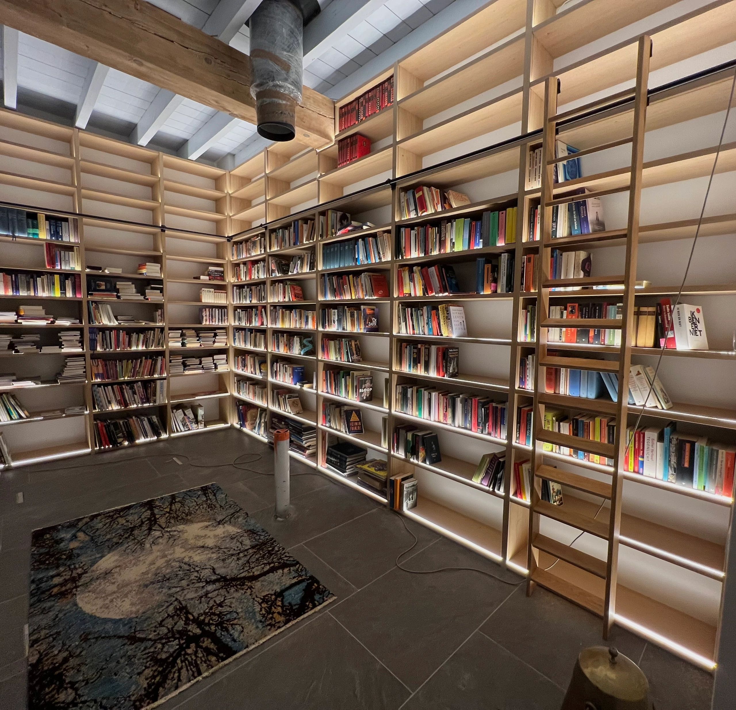 7 meter Neon Led Flex Warm Wit Midi recht - losse strip