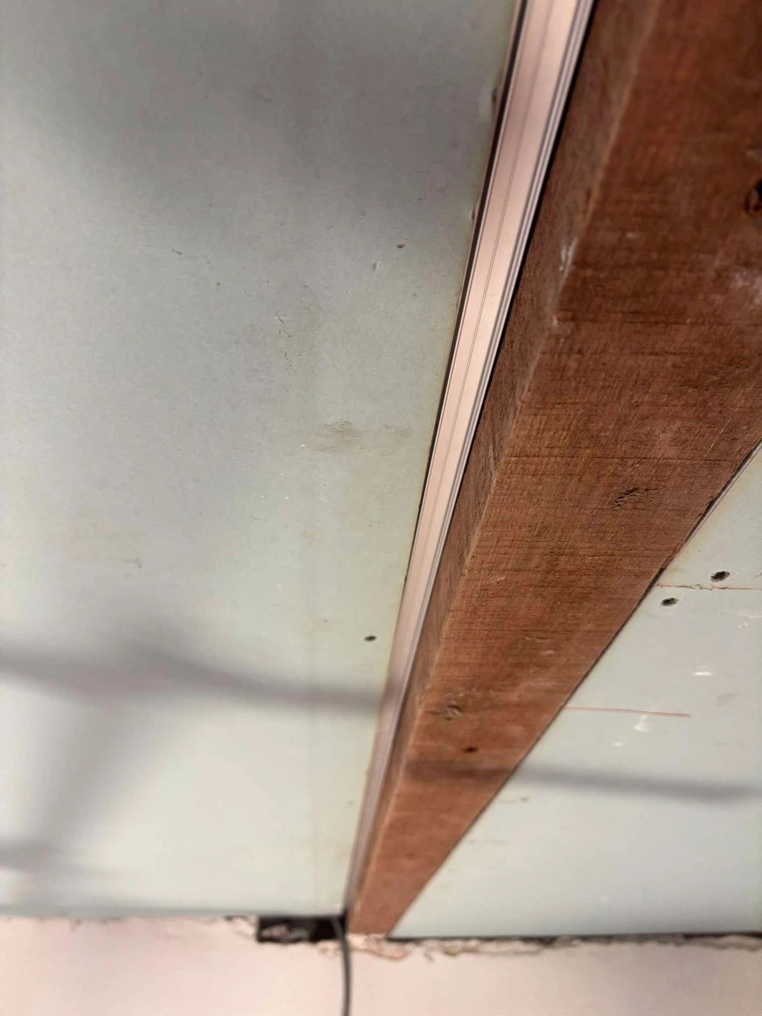 Led tegel profiel / led stuc profiel - Stucstop - 1 meter - Smalle variant