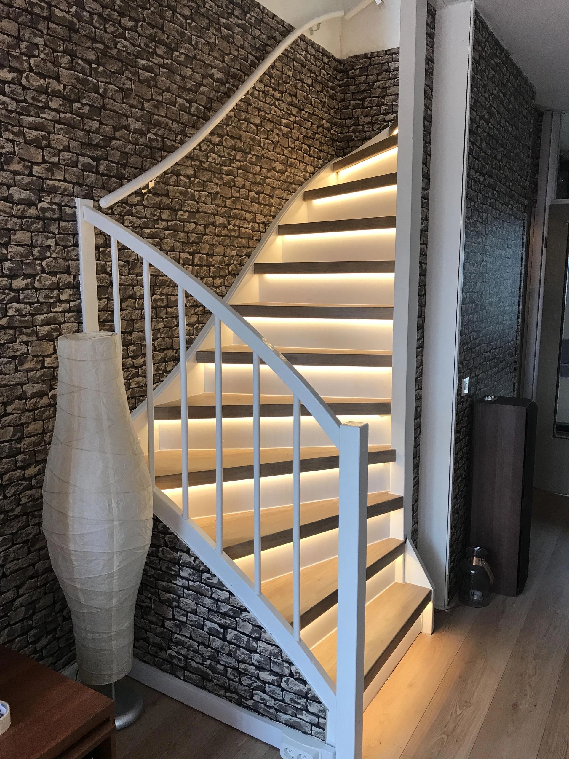 Trapverlichting Led strip Warm Wit – Complete set 130 CM