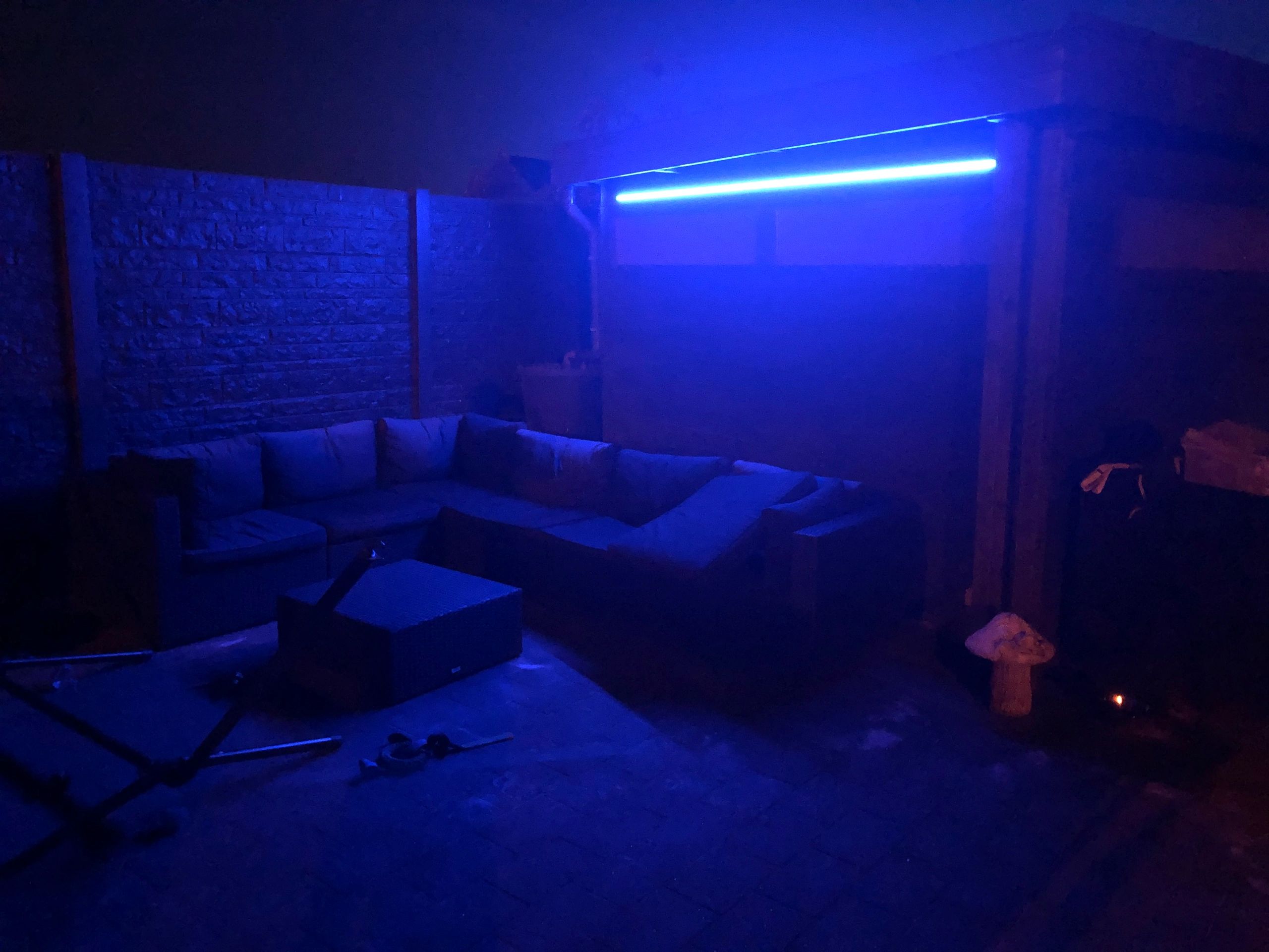 18 meter RGBW led strip voor buiten complete set
