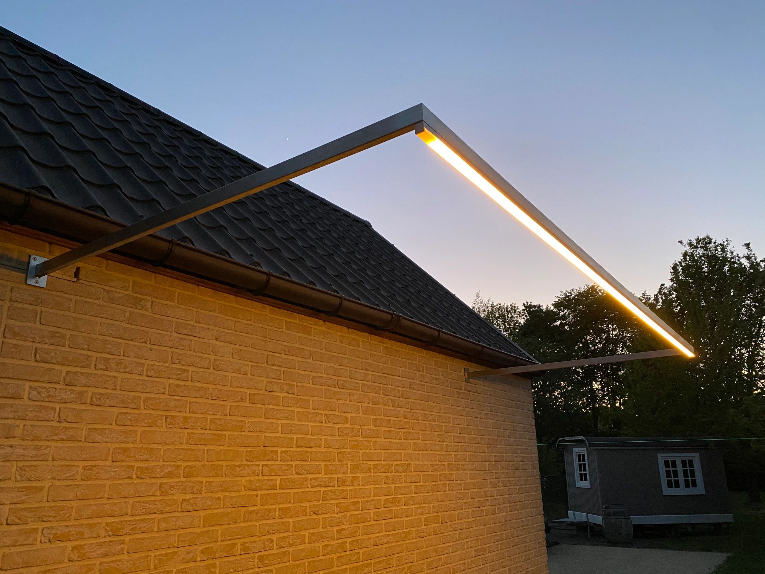 18 meter RGBW led strip voor buiten complete set
