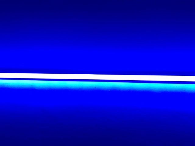 Aluminium ledstrip profiel zwart opbouw 4M - 15 mm hoog - compleet met afdekkap