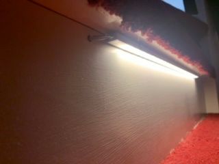Ledstrip profiel breed opbouw Laag model - compleet met afdekkap 1,5 meter