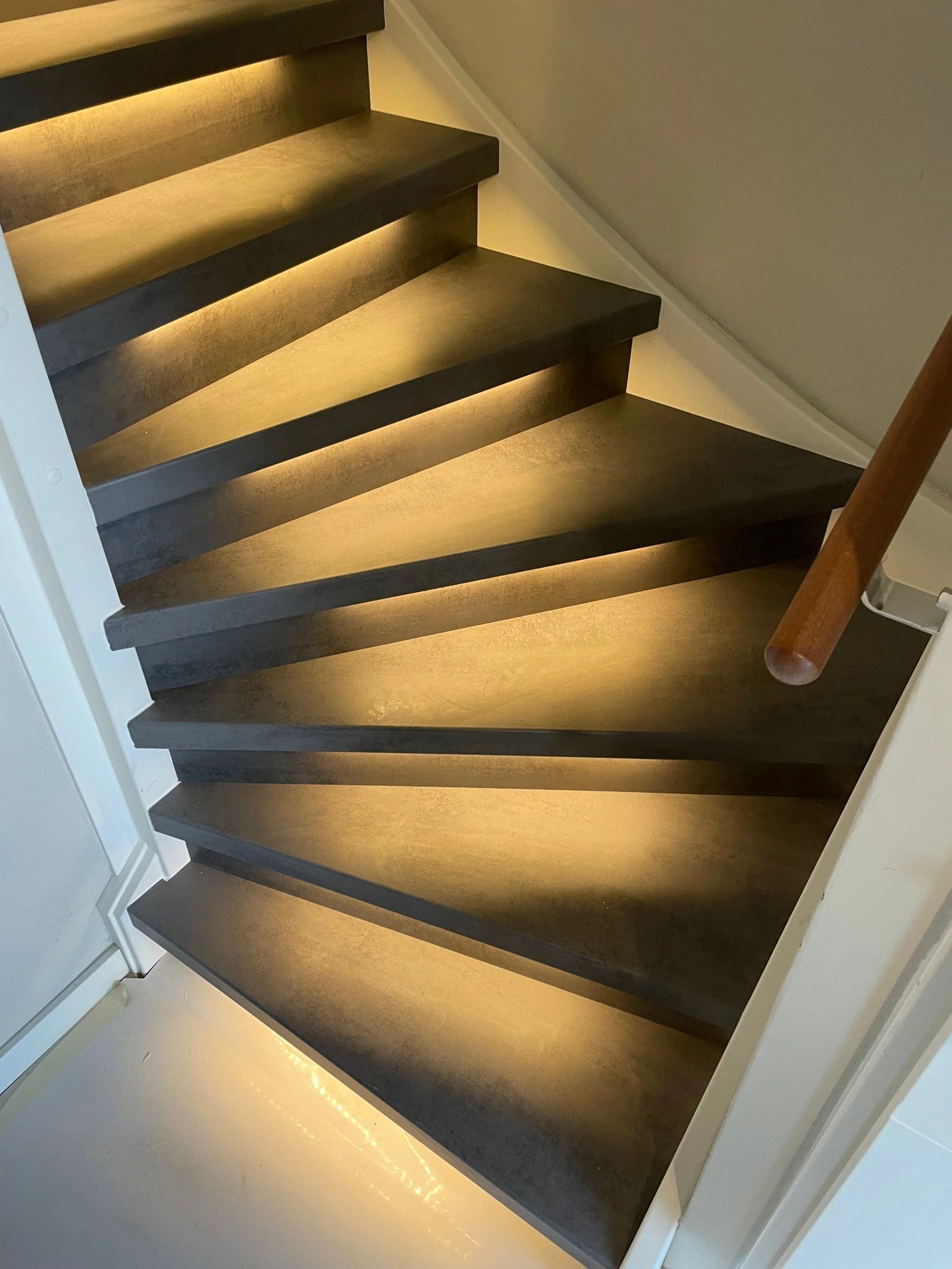 Trapverlichting Led strip Warm Wit complete set 50 CM