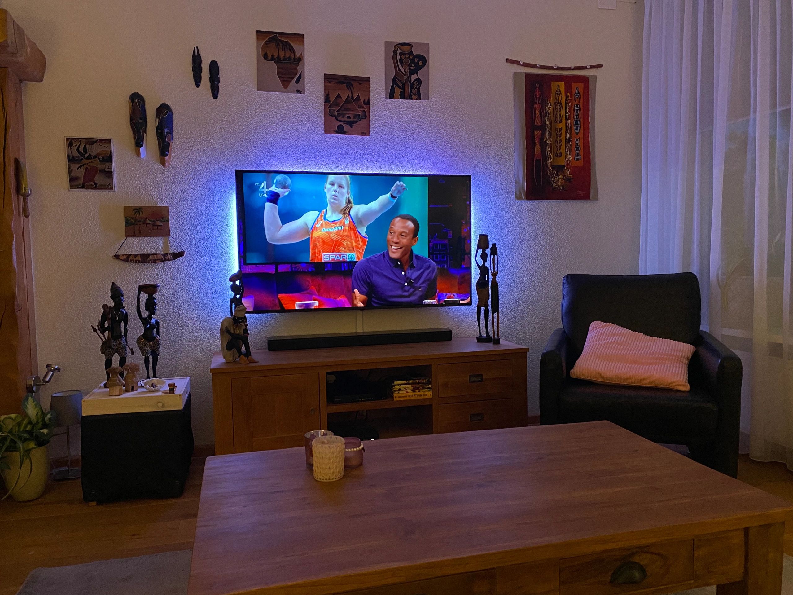 TV led strip set met 3 RGB strips voor TV’s tot 32 inch