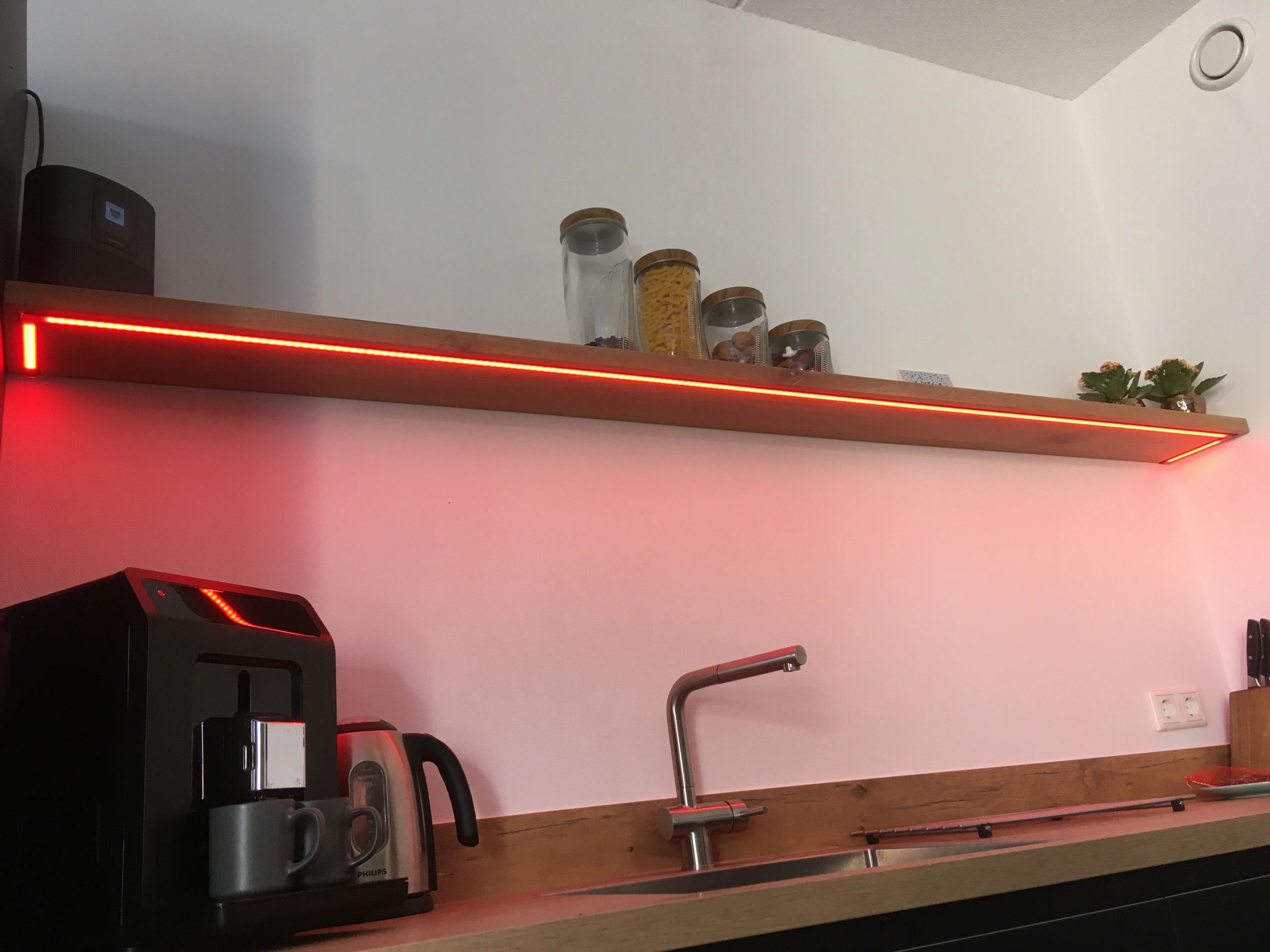15 meter complete set RGBW led strip met Zigbee controller