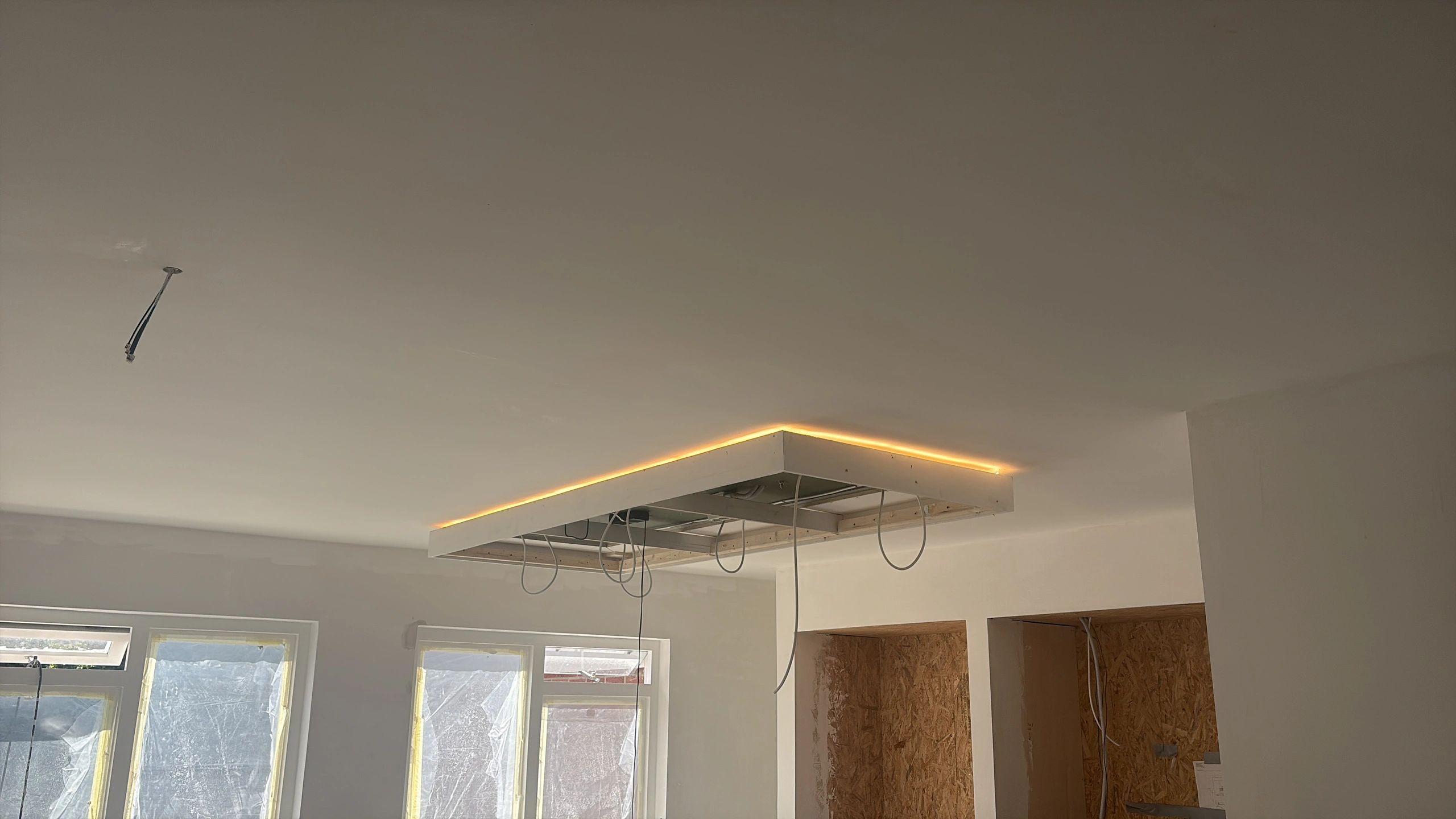 4 meter led strip Warm Wit Pro - complete set