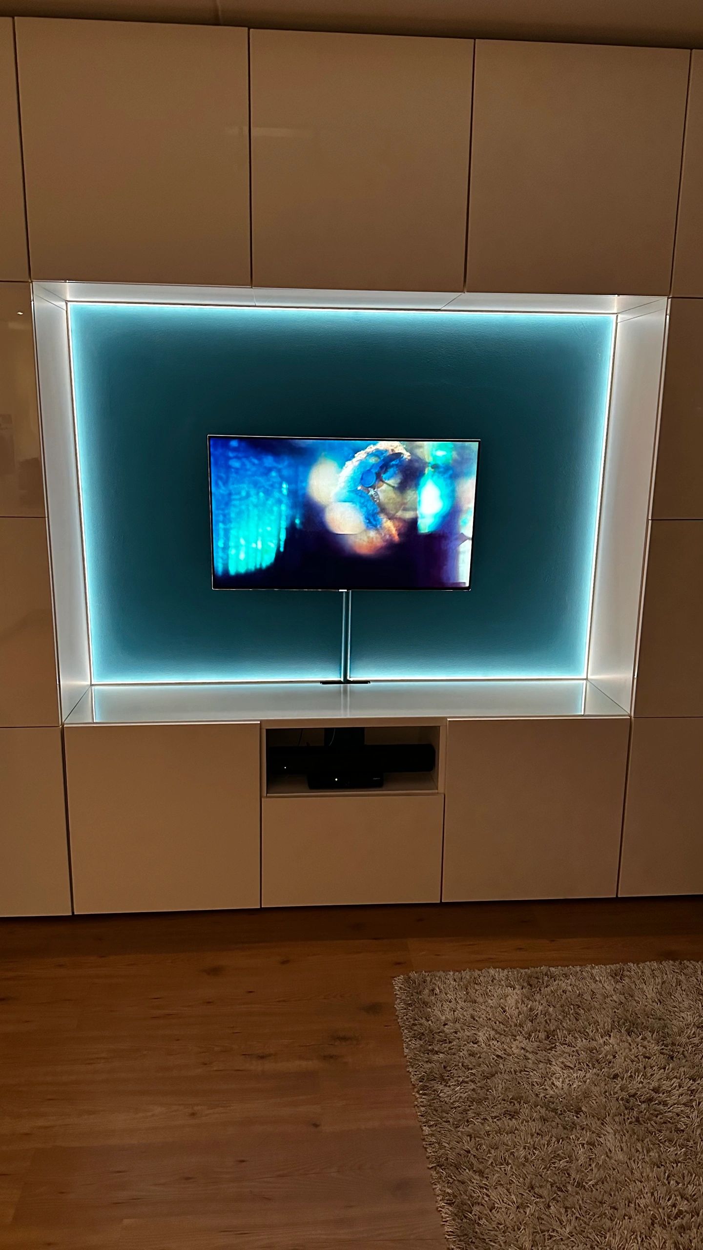 4 meter led strip Warm Wit Pro - complete set