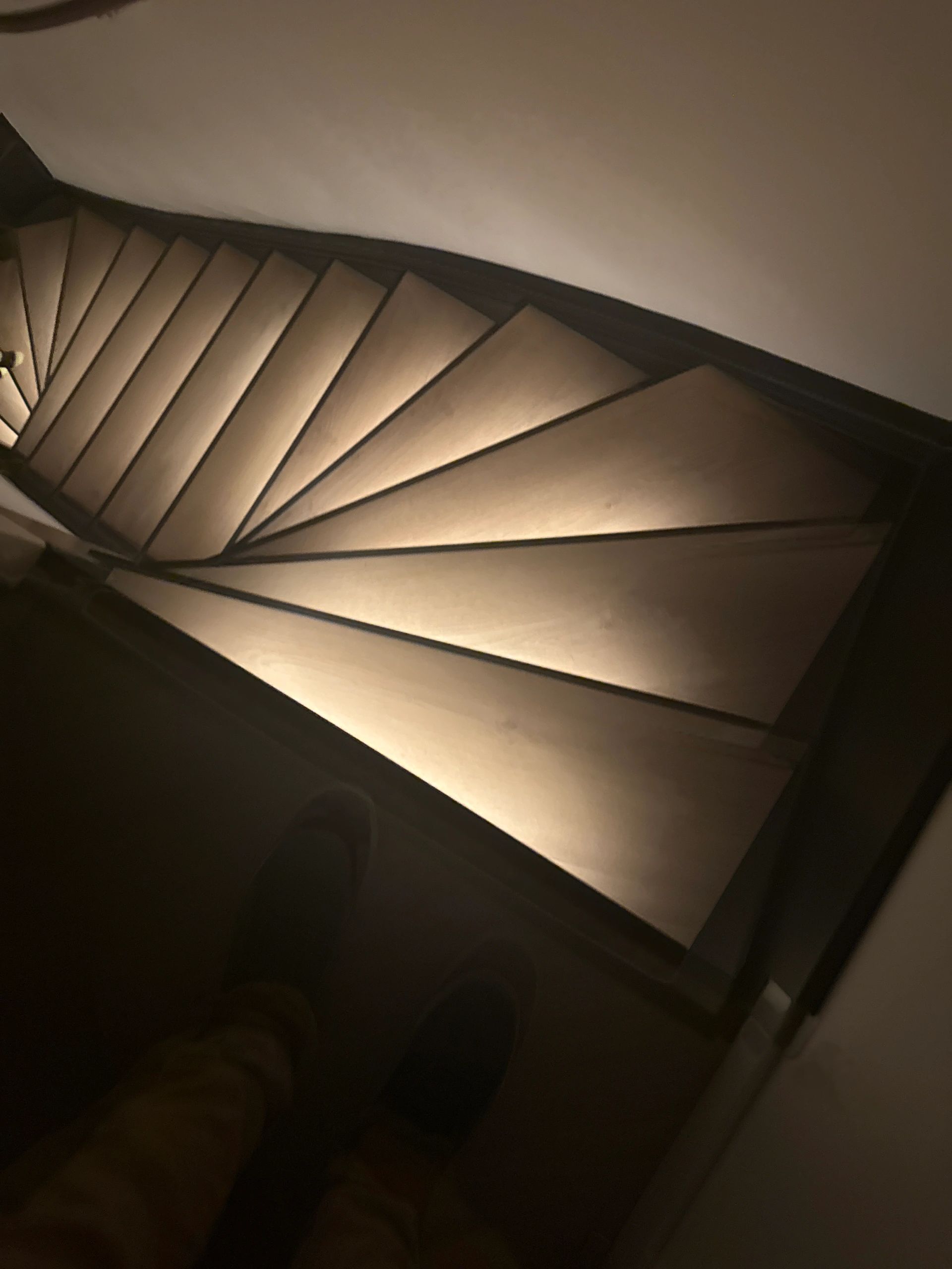 Trapverlichting Led strip Warm Wit 50 CM – Complete set inclusief profiel