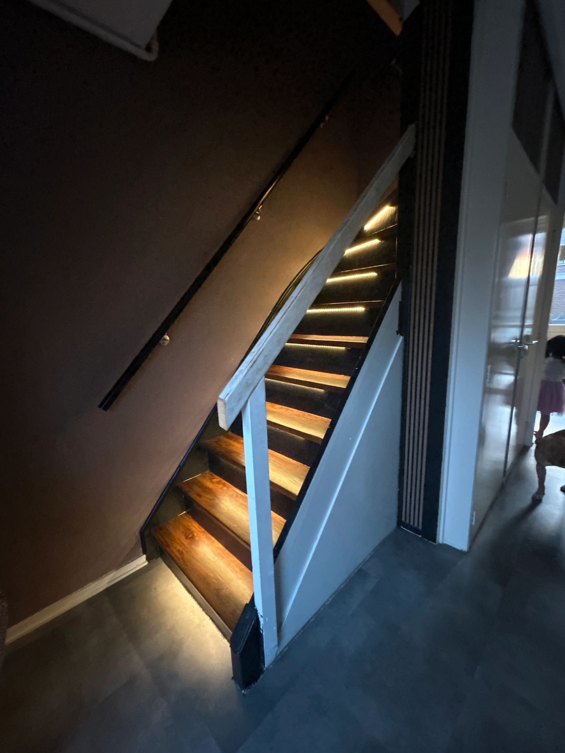 Trapverlichting Led strip Warm Wit complete set 50 CM