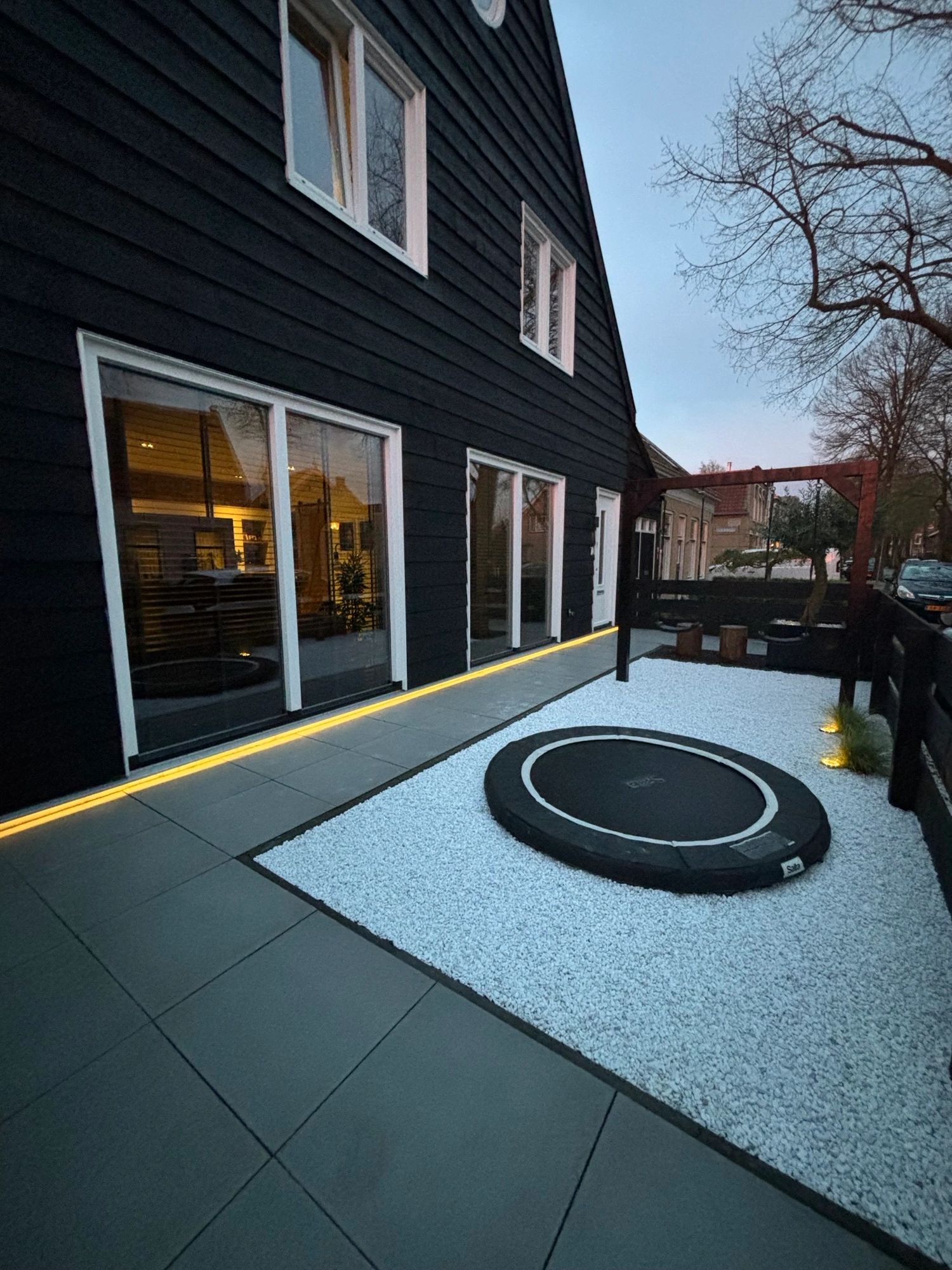 6 meter Warm Witte led strip voor buiten complete set