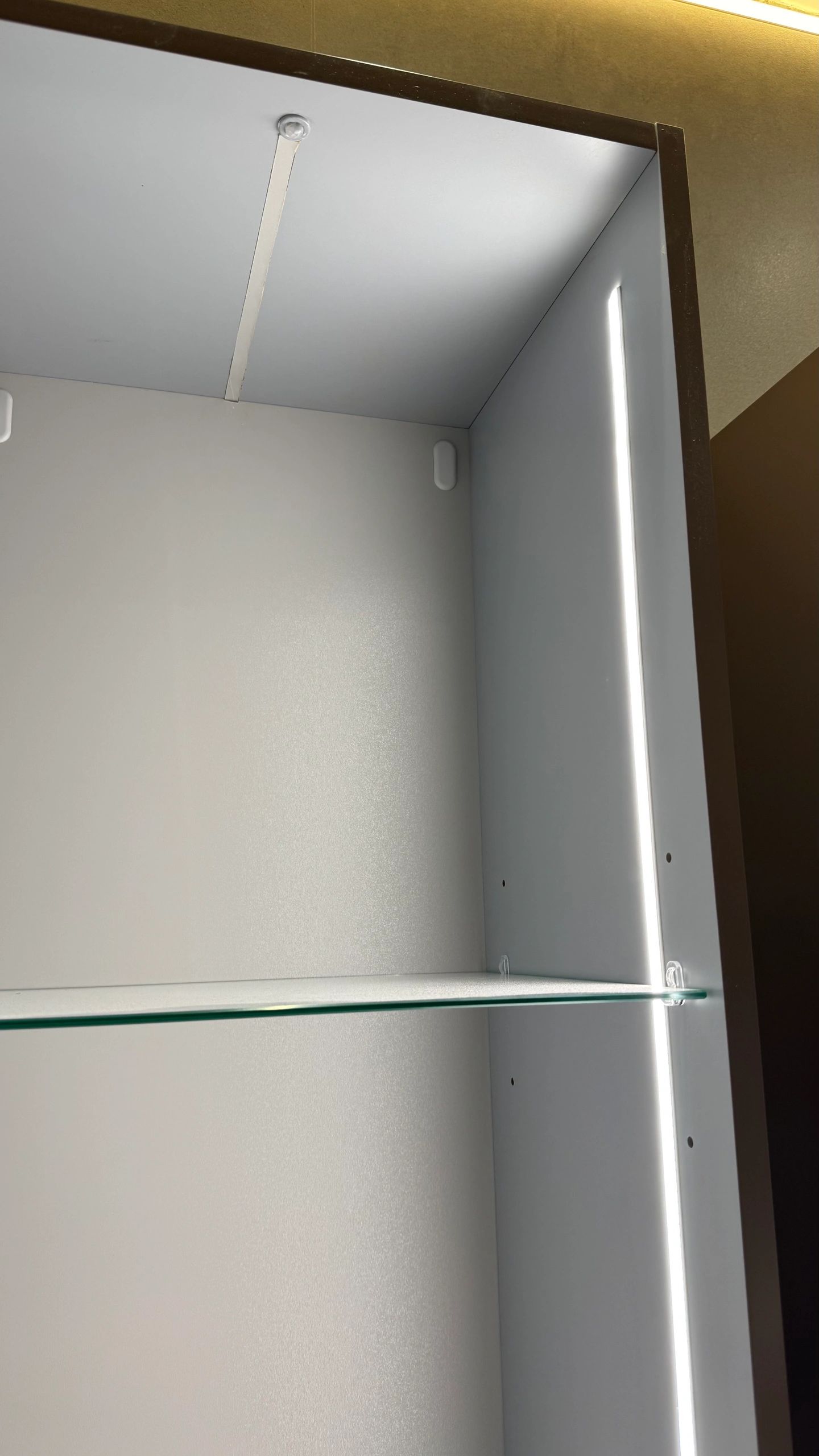 Led strip in flexibel wit inbouwprofiel | helder wit | 1 meter