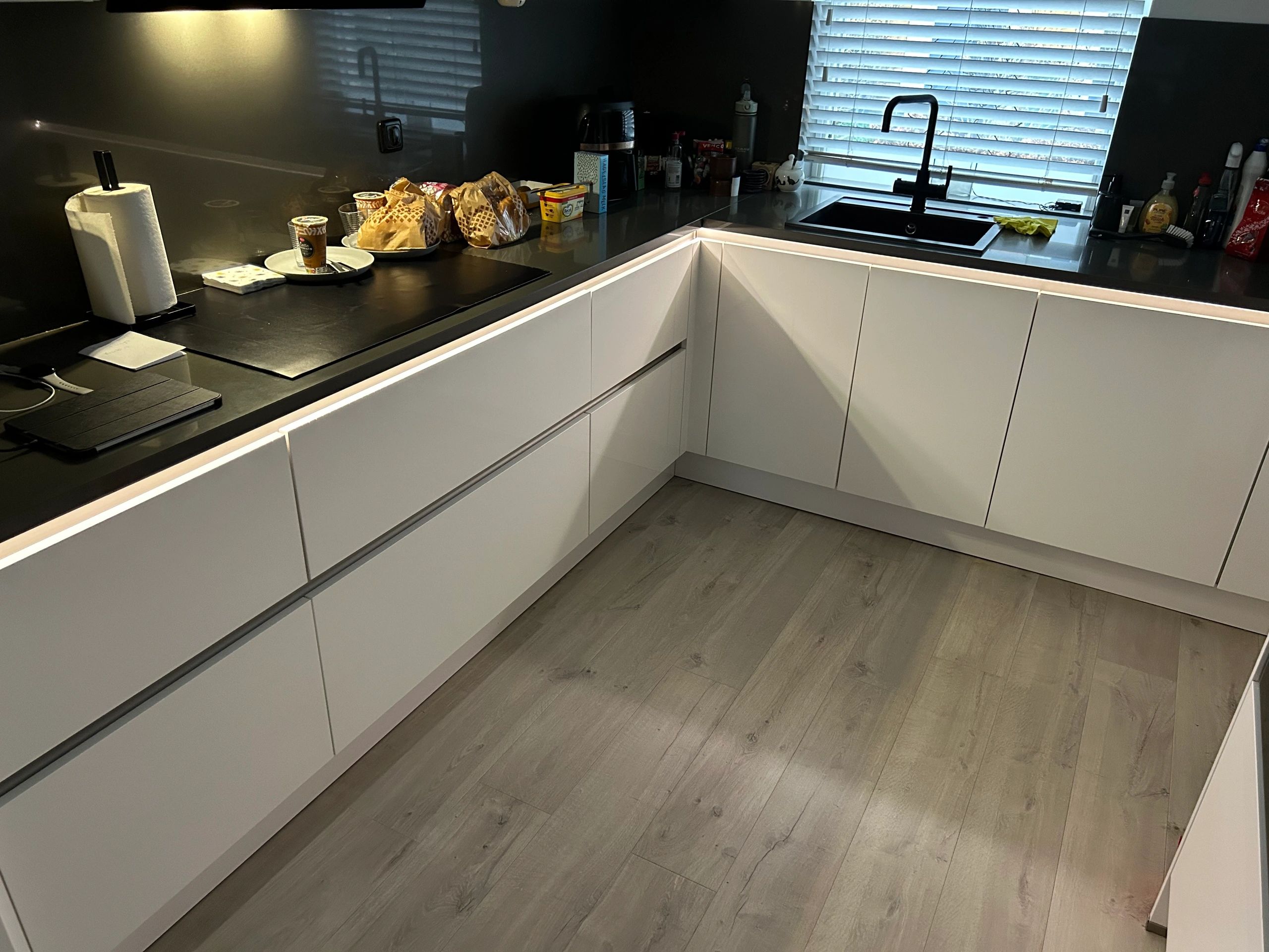 12 meter Dual White led strip complete set - Basic 720 leds