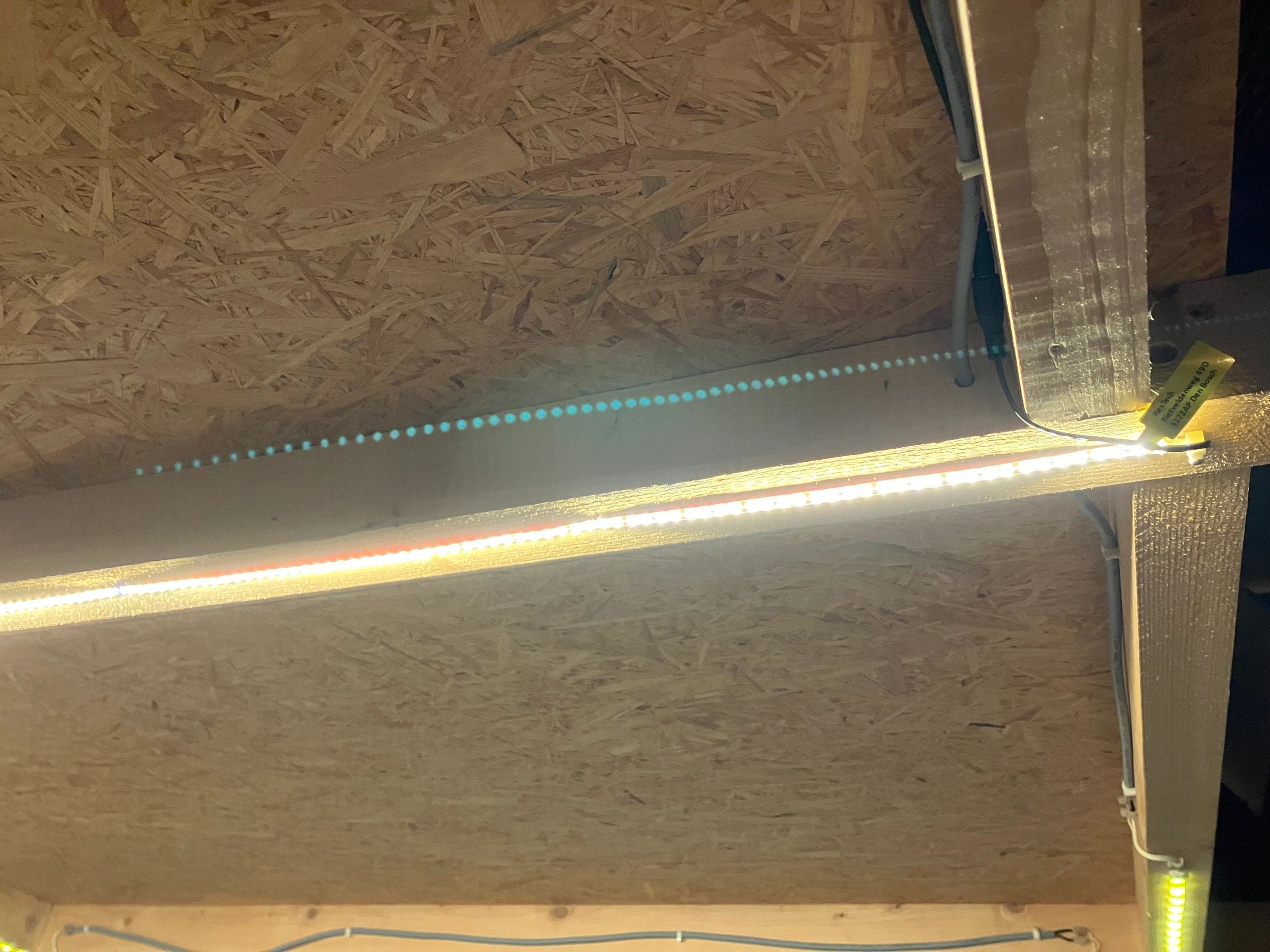 4 meter warm wit - Complete set Basic  - 128 leds p/m