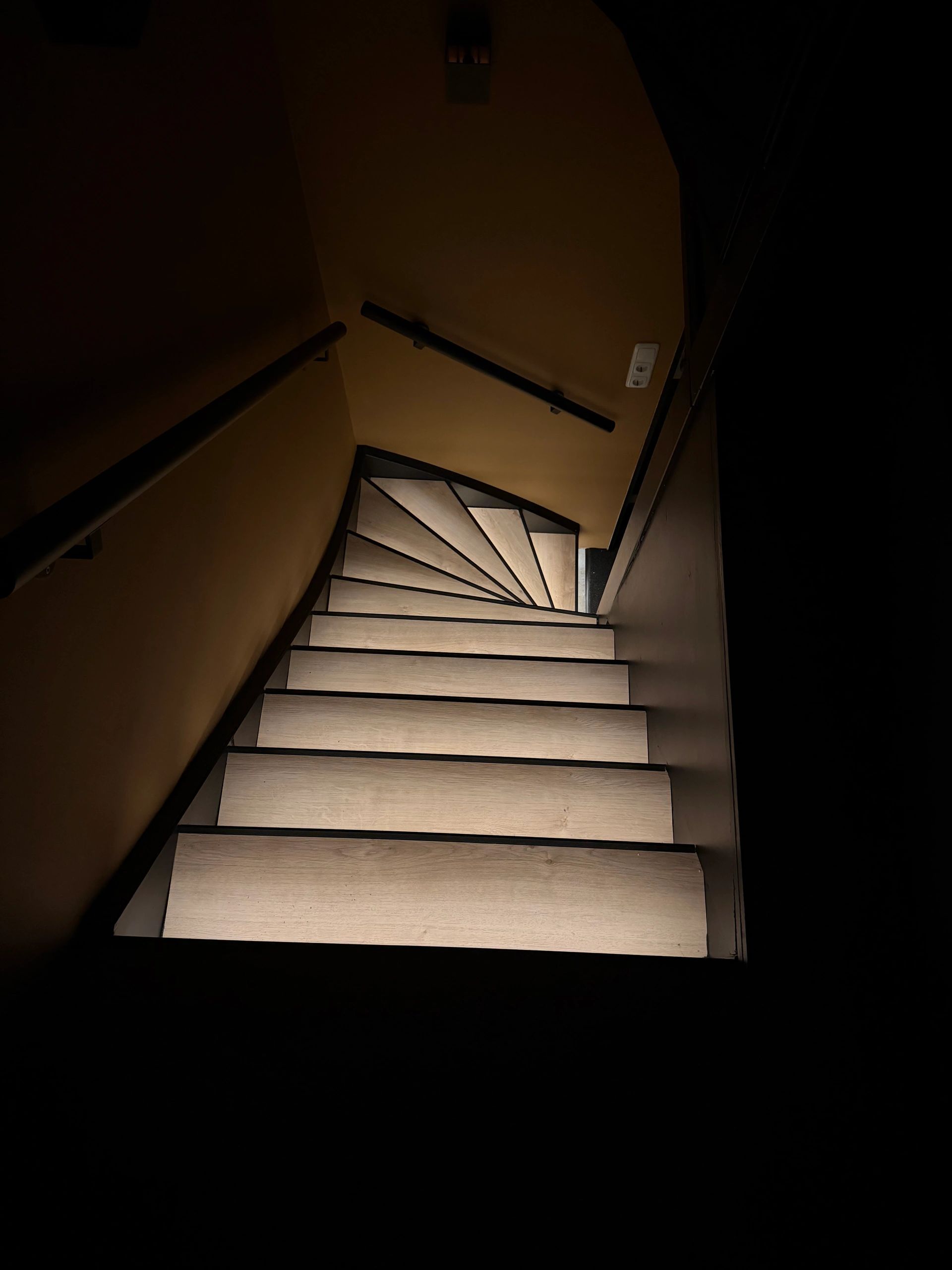 Dynamische trapverlichting set Premium 130 cm met profiel