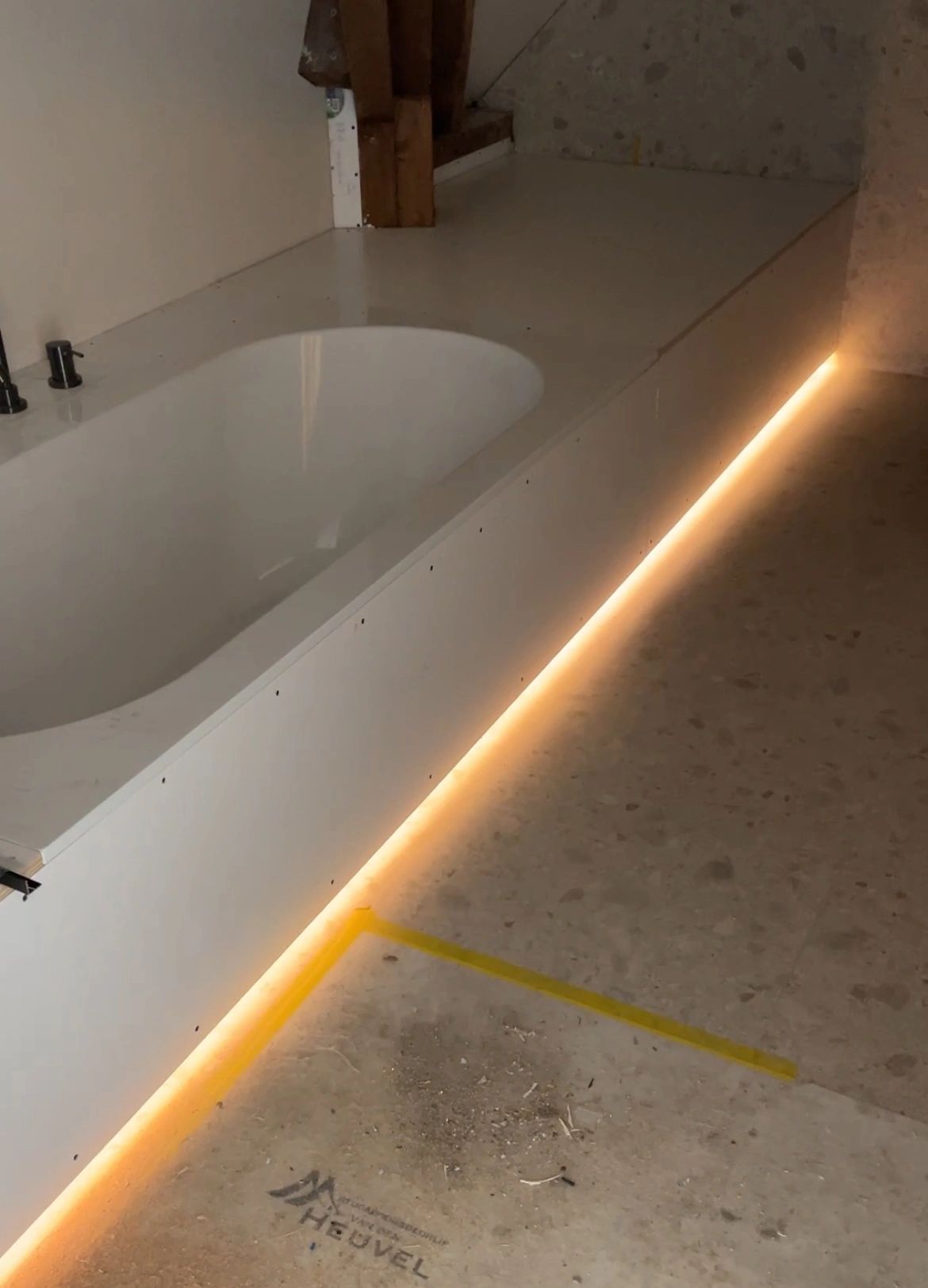 Led strip COB Warm Wit - 4 meter - losse strip met 600 leds per meter
