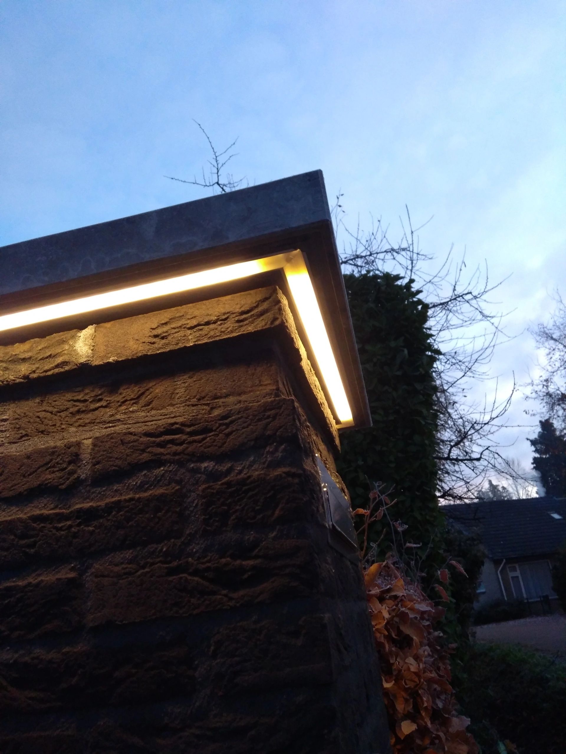 5 meter Warm Wit led strip voor buiten losse strip