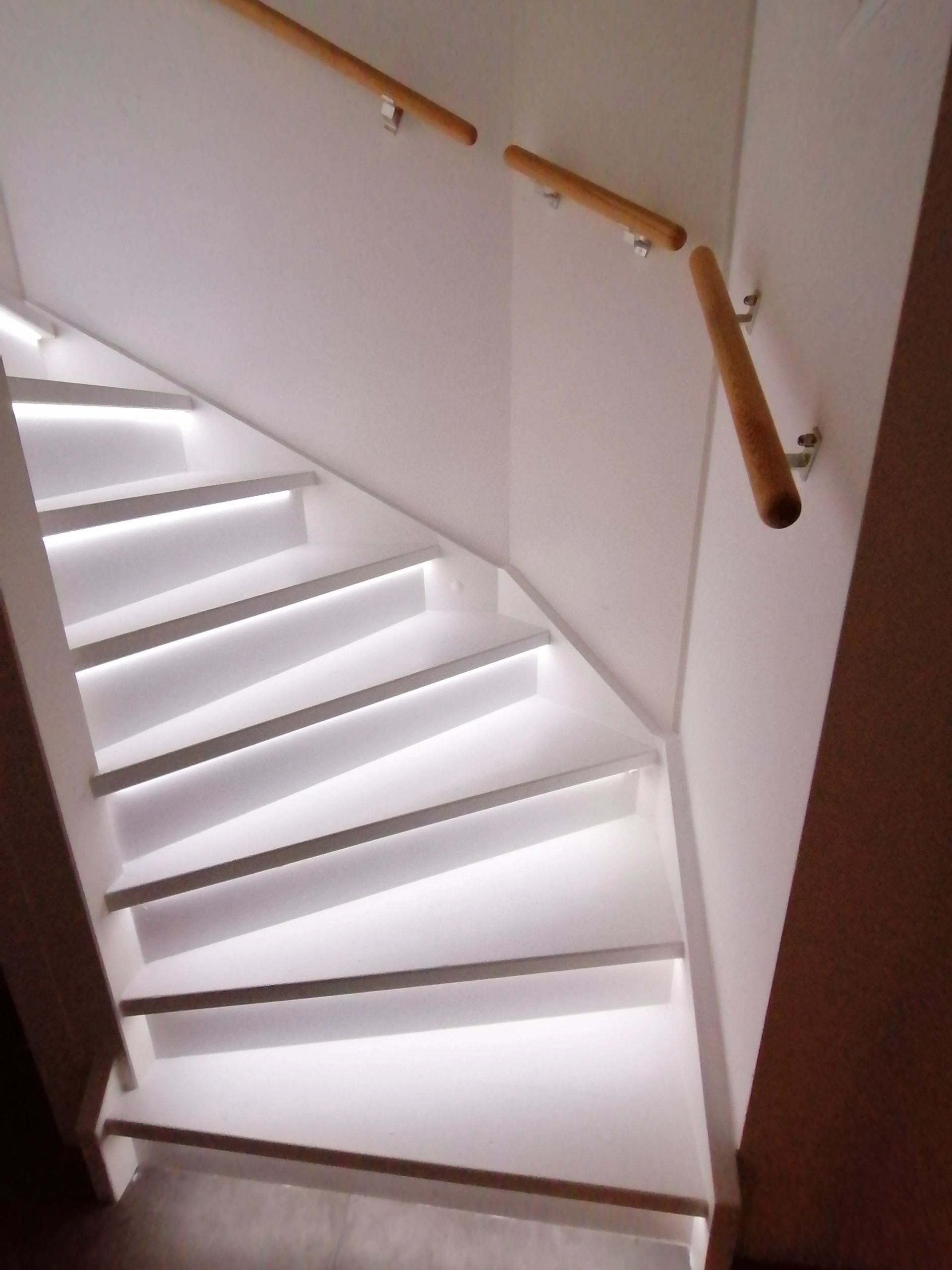 Trapverlichting Led strip Helder Wit – Complete set 130 CM