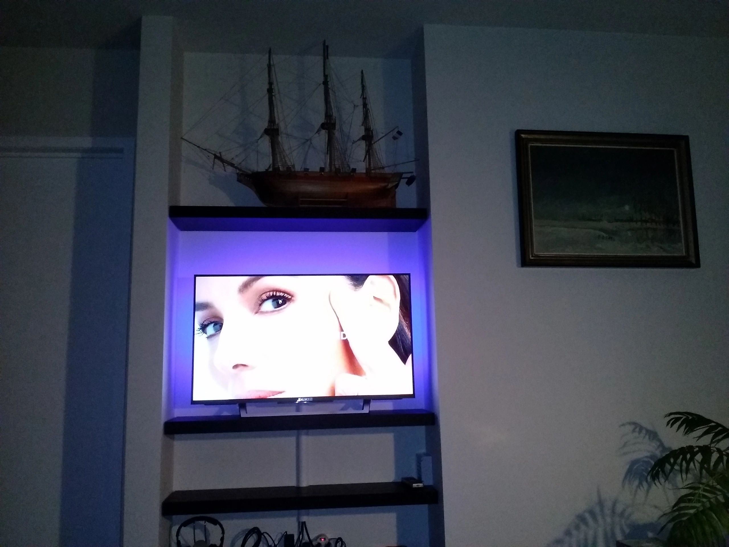 TV led strip set met 3 RGB strips voor TV’s tot 32 inch