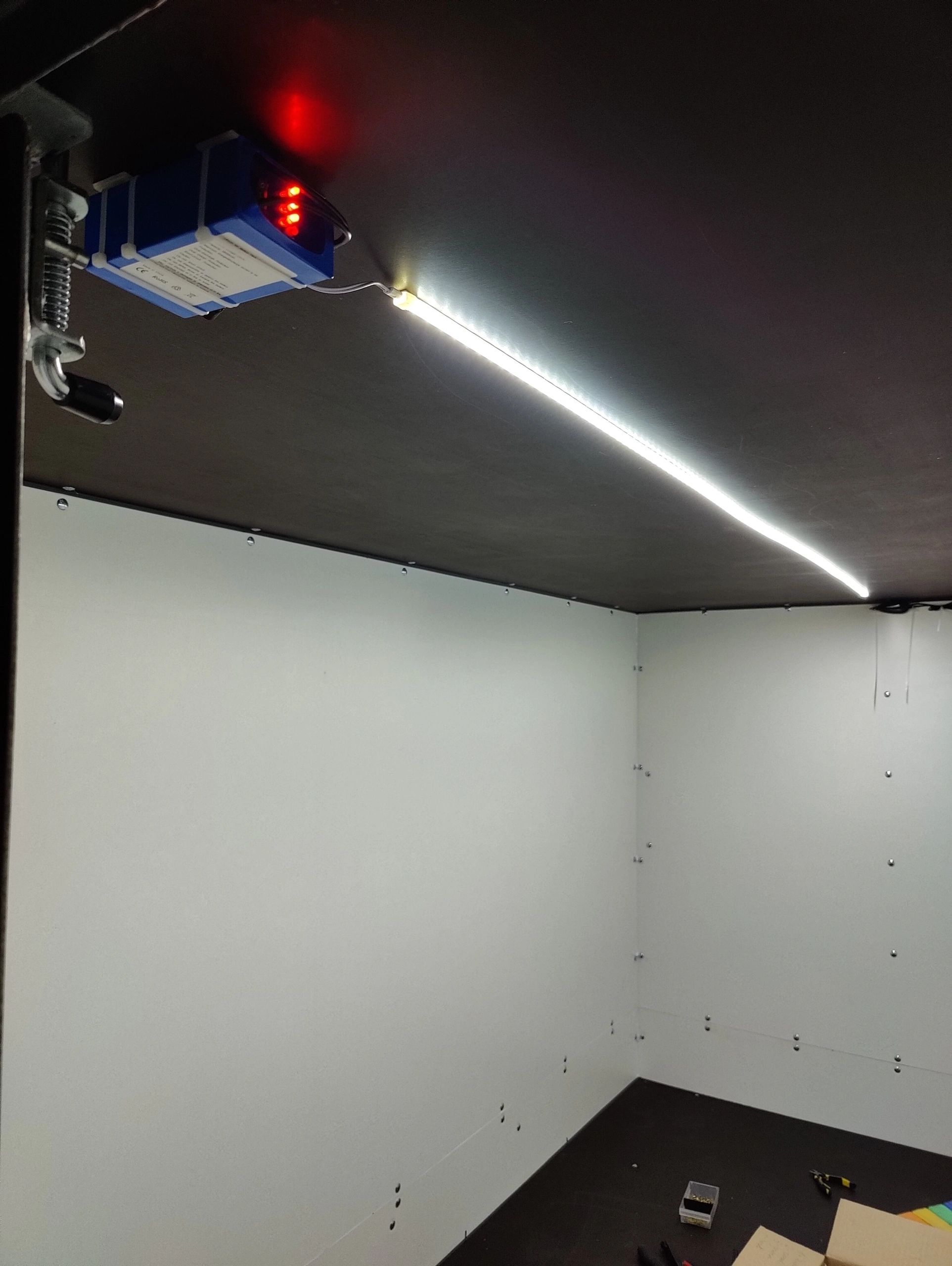 Led strip op batterij Warm wit, Helder wit of Koud wit complete set 5 meter