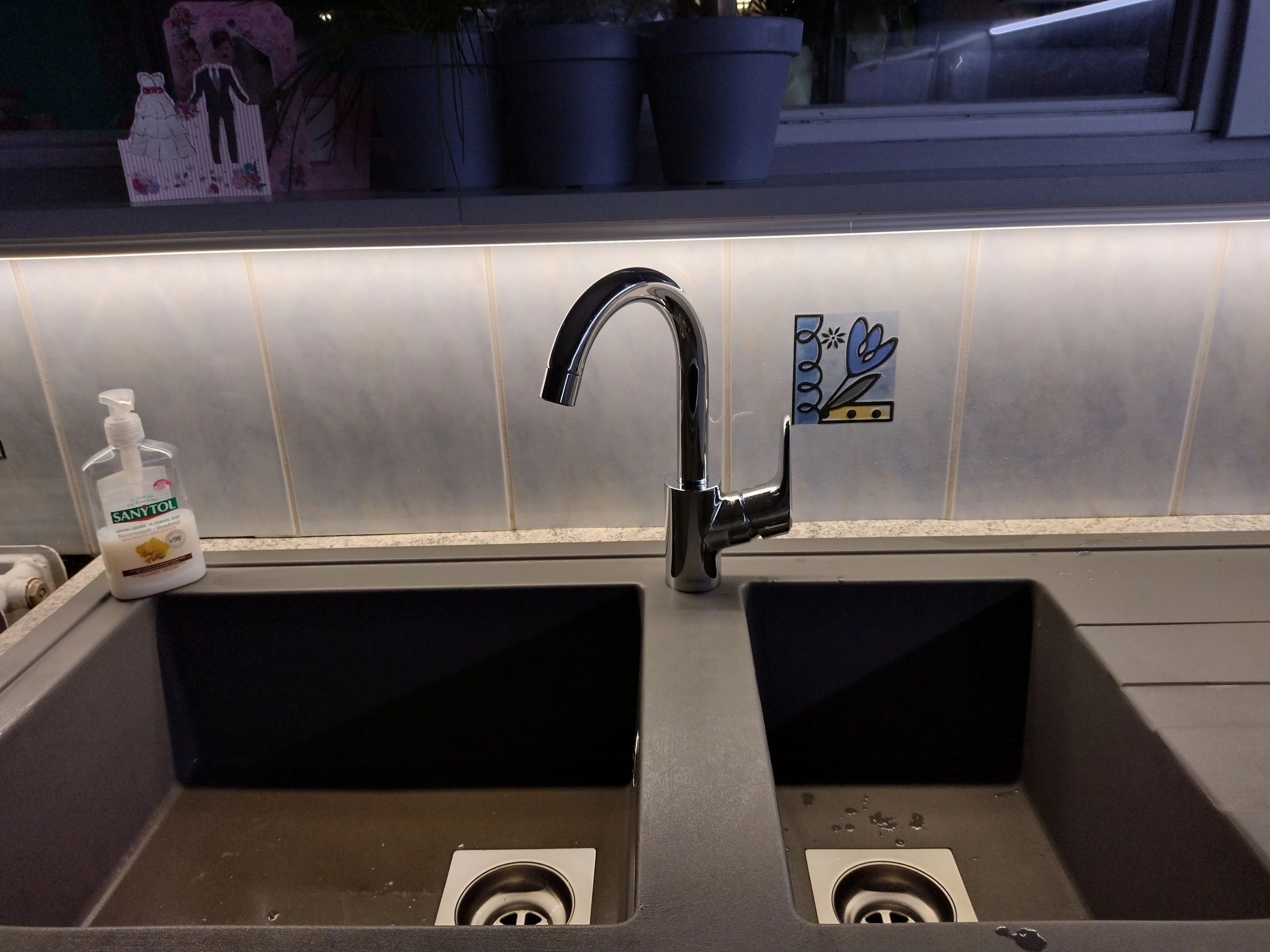 Ledstrip profiel opbouw Hoog model - compleet inclusief afdekkap 1 meter 15 mm